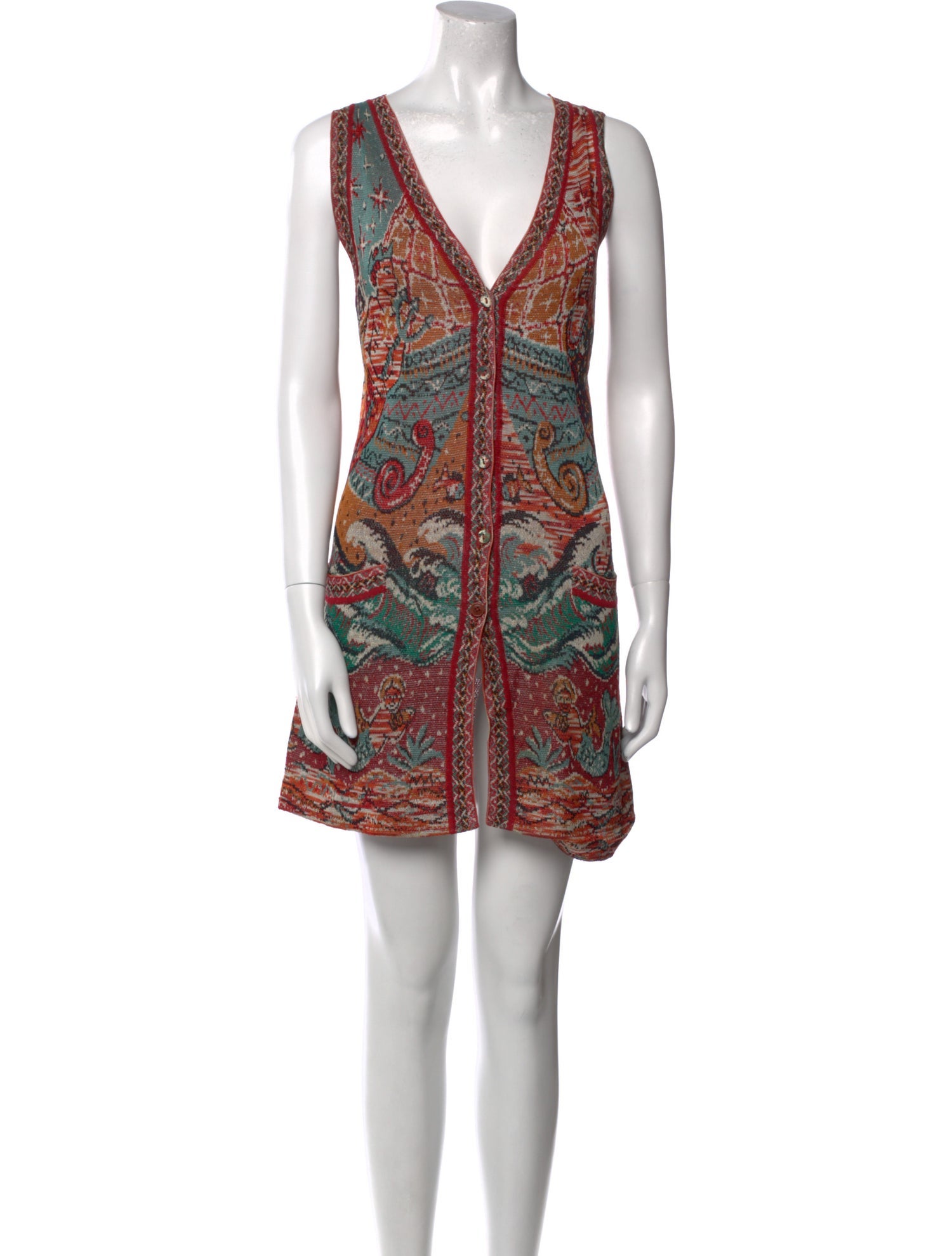 Missoni Printed Mini Dress