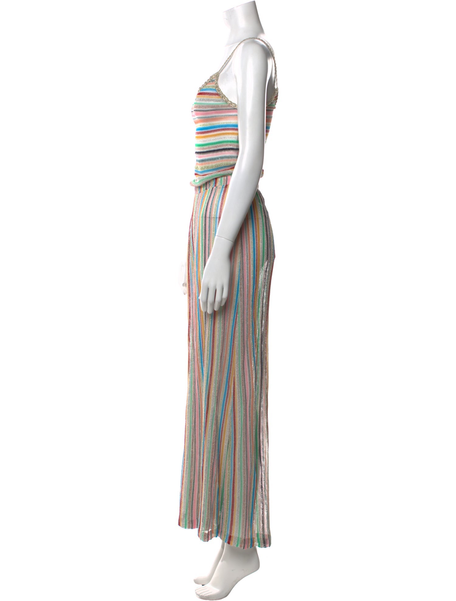 Missoni Striped Scoop Neck Jumpsuit