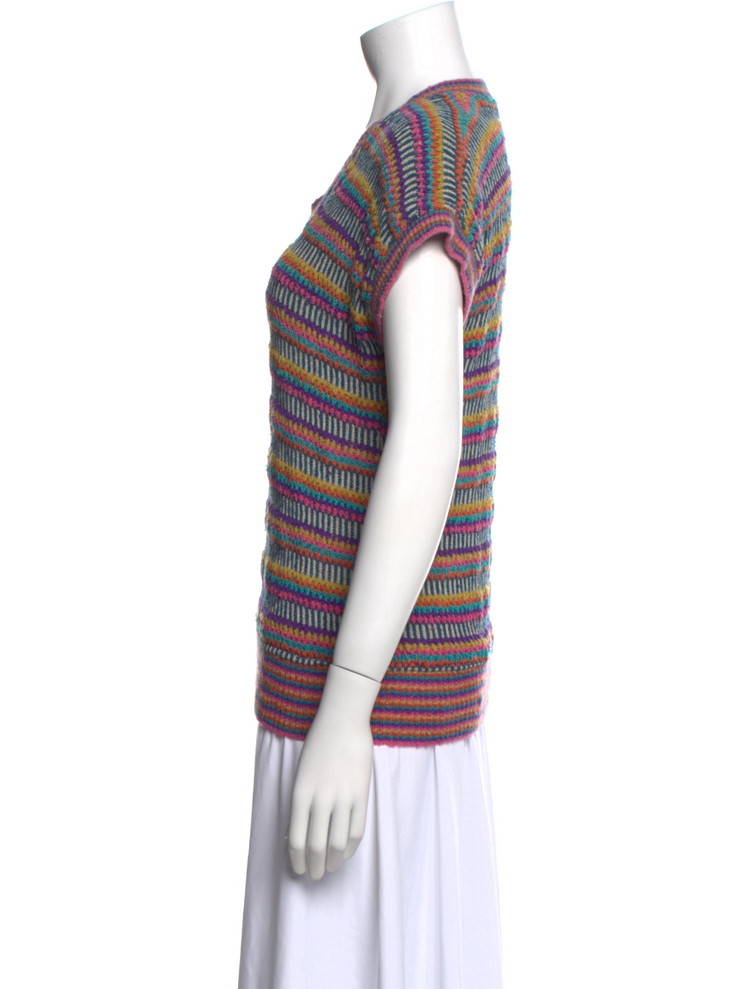 Missoni Striped V-Neck T-Shirt