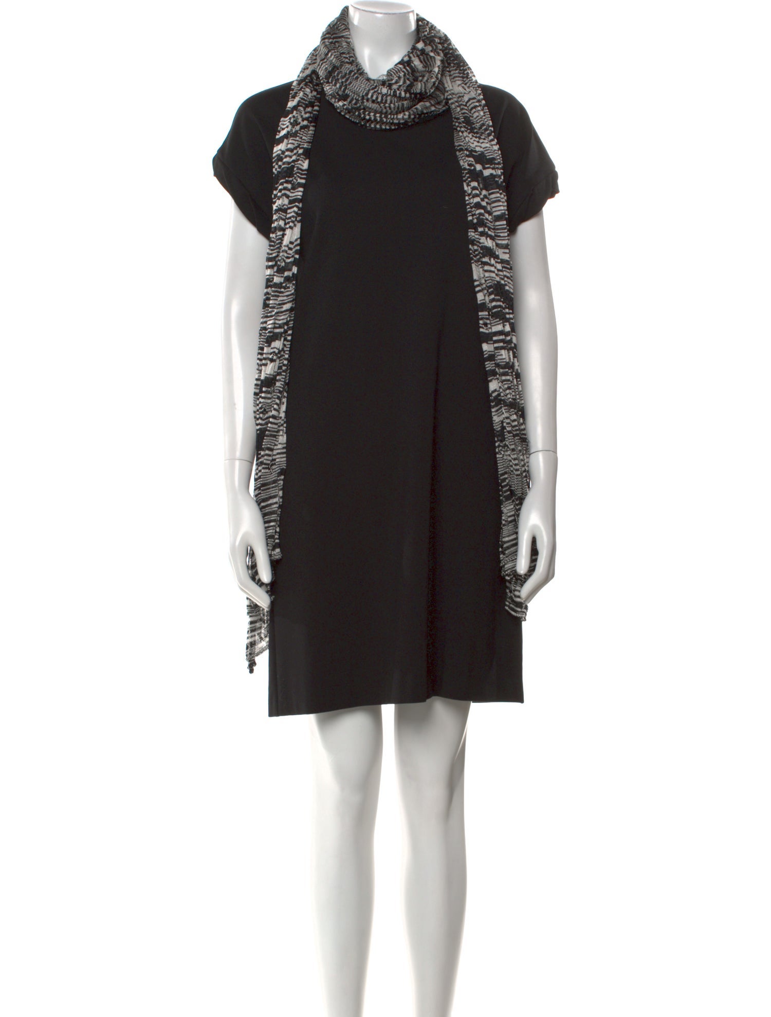 Missoni Mock Neck Mini Dress