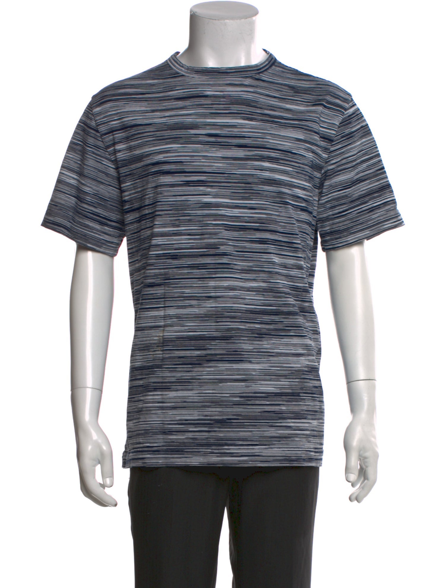 Missoni Striped Crew Neck T-Shirt