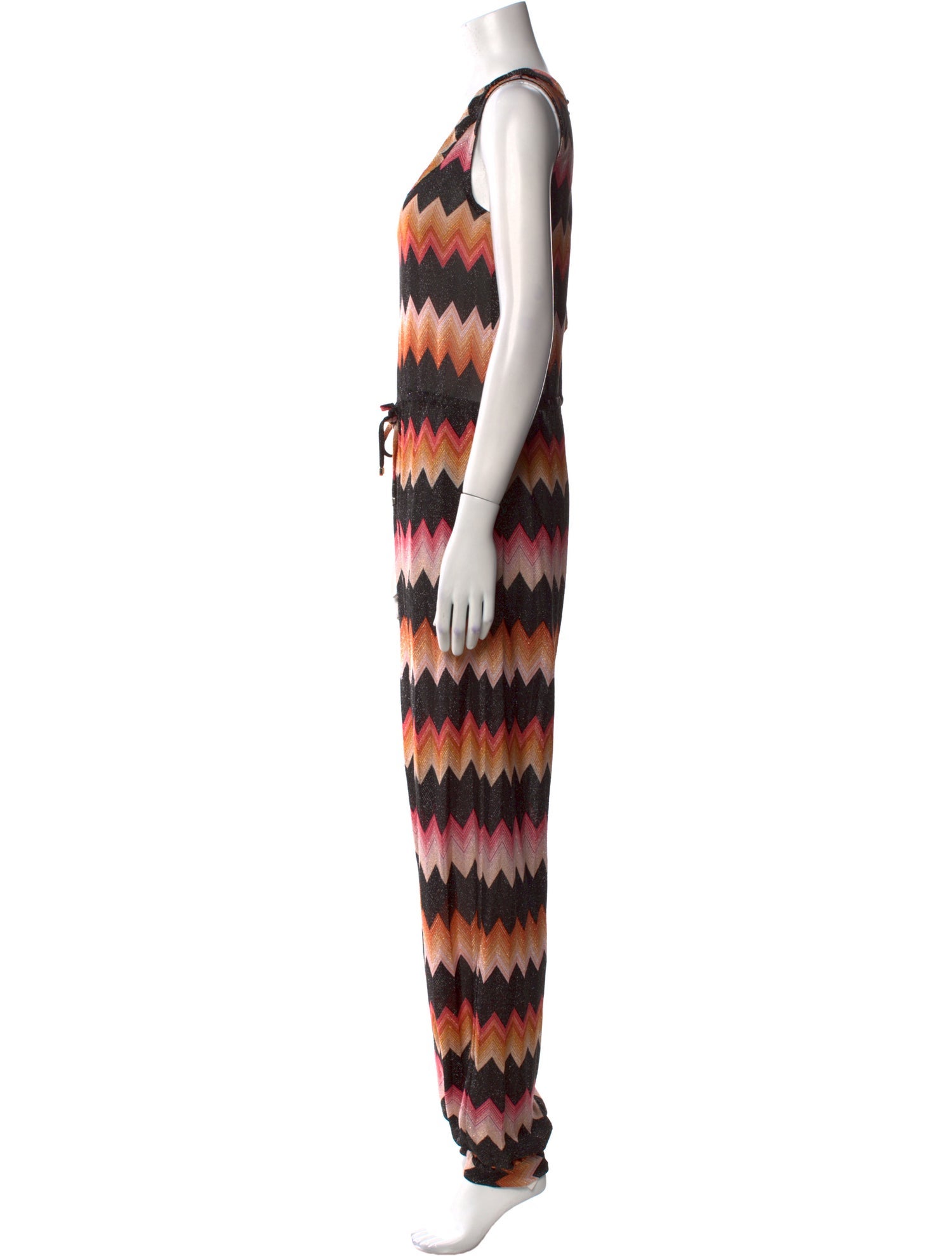 Missoni Striped Scoop Neck Jumpsuit