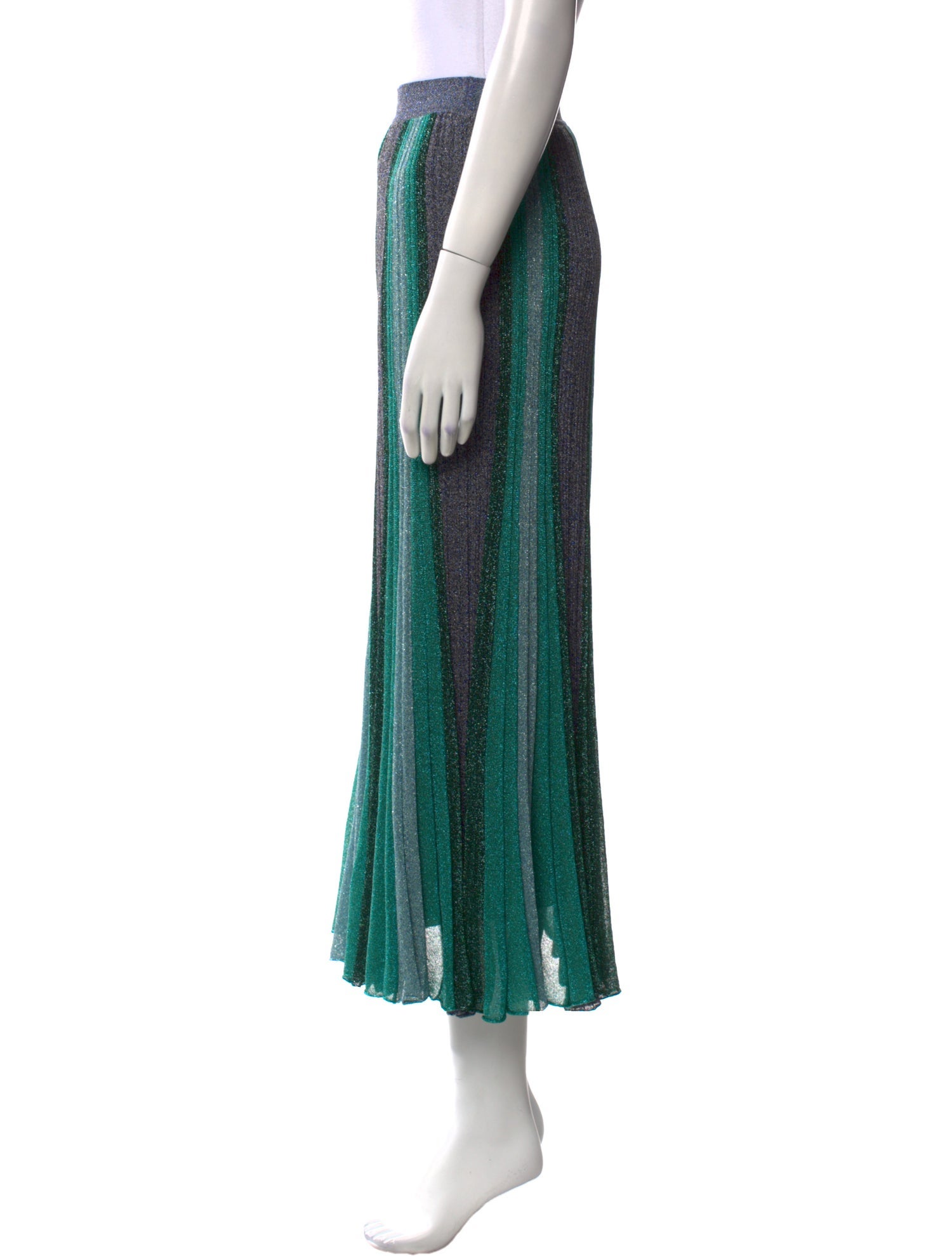 Missoni Striped Midi Length Skirt
