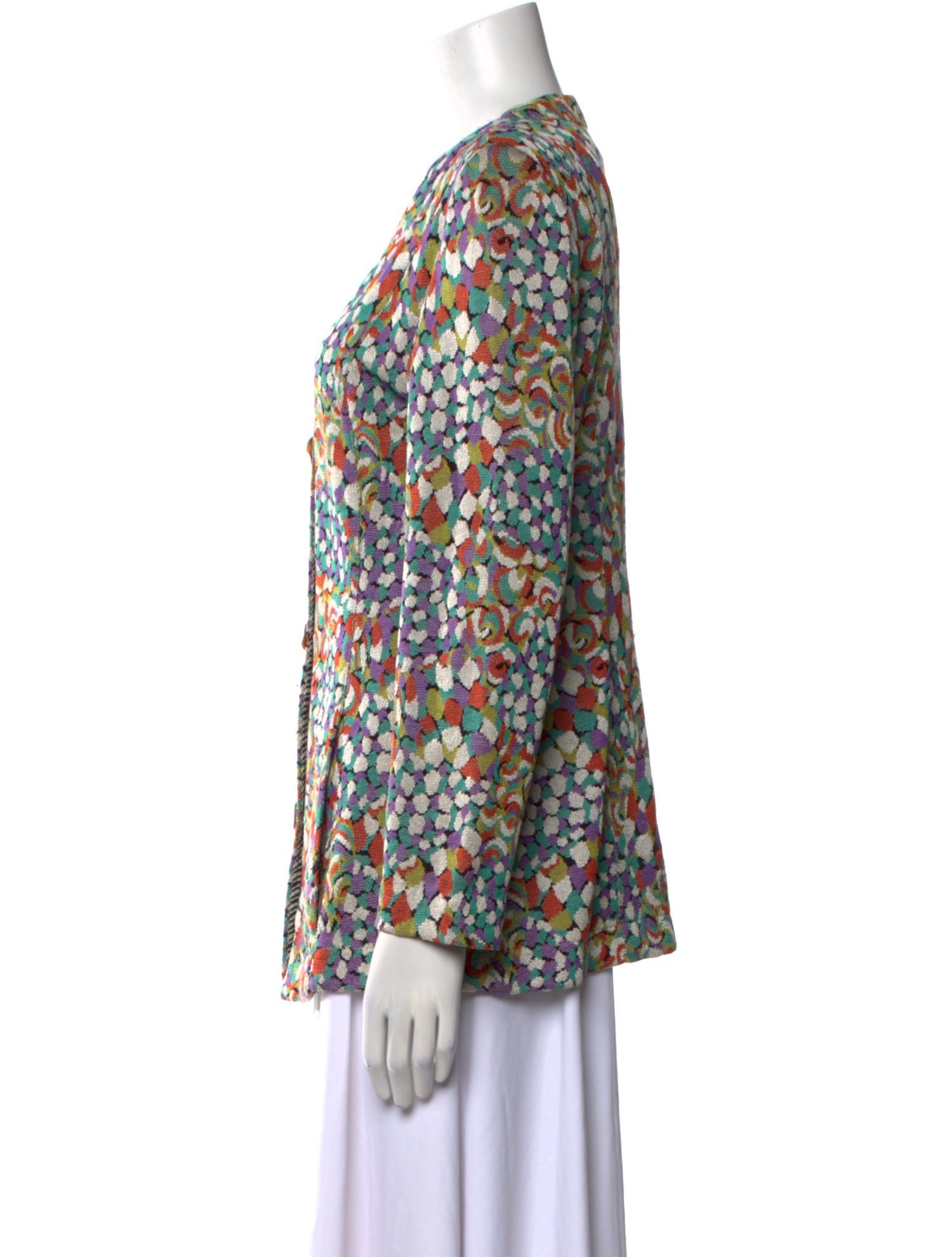 Missoni Printed V-Neck Sweater