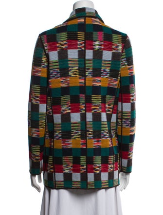 Missoni Plaid Print Blazer