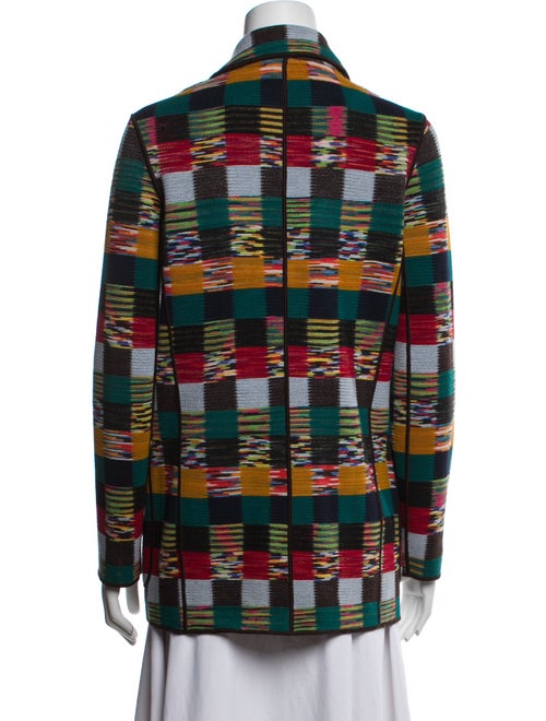 Missoni Plaid Print Blazer
