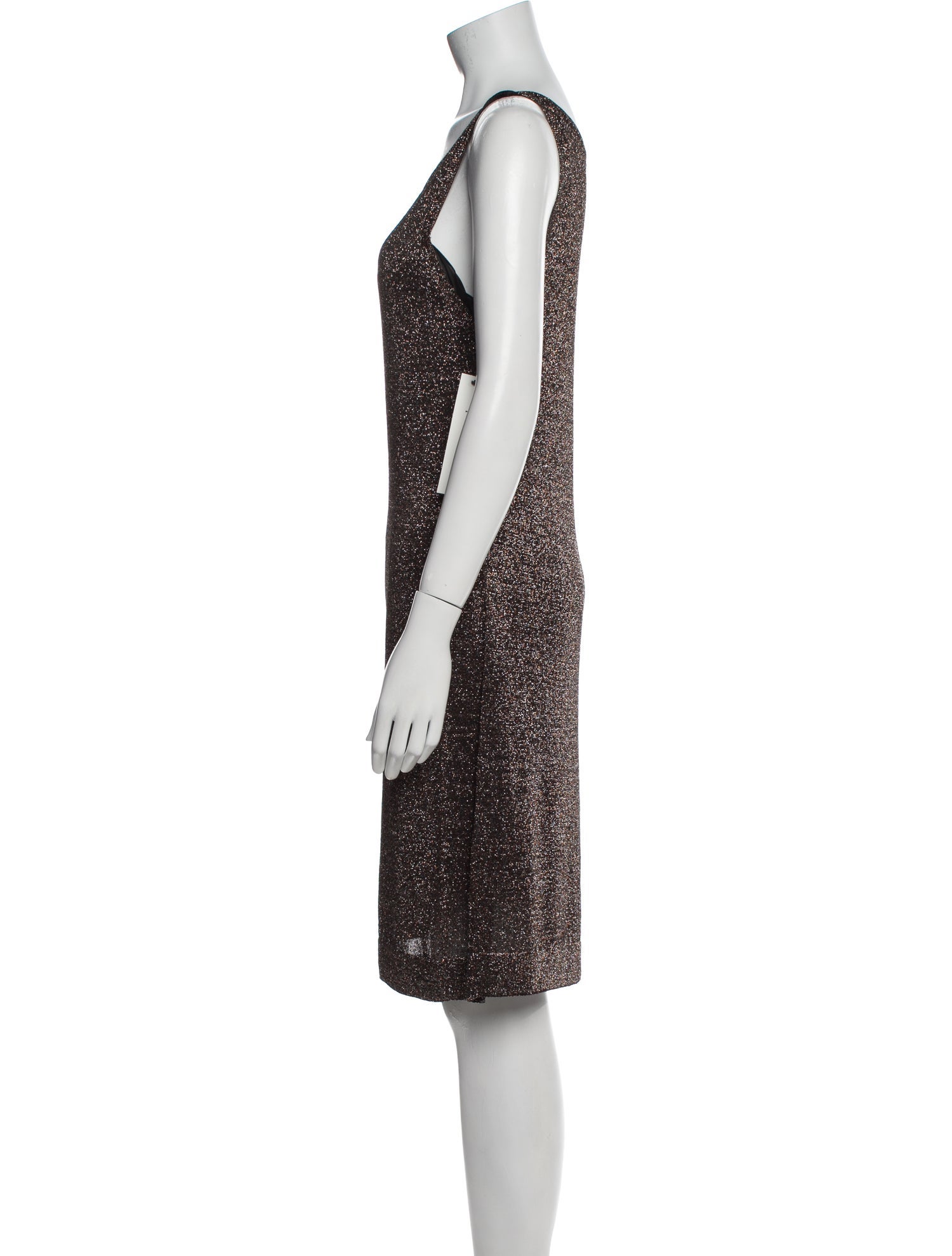 Missoni Scoop Neck Knee-Length Dress