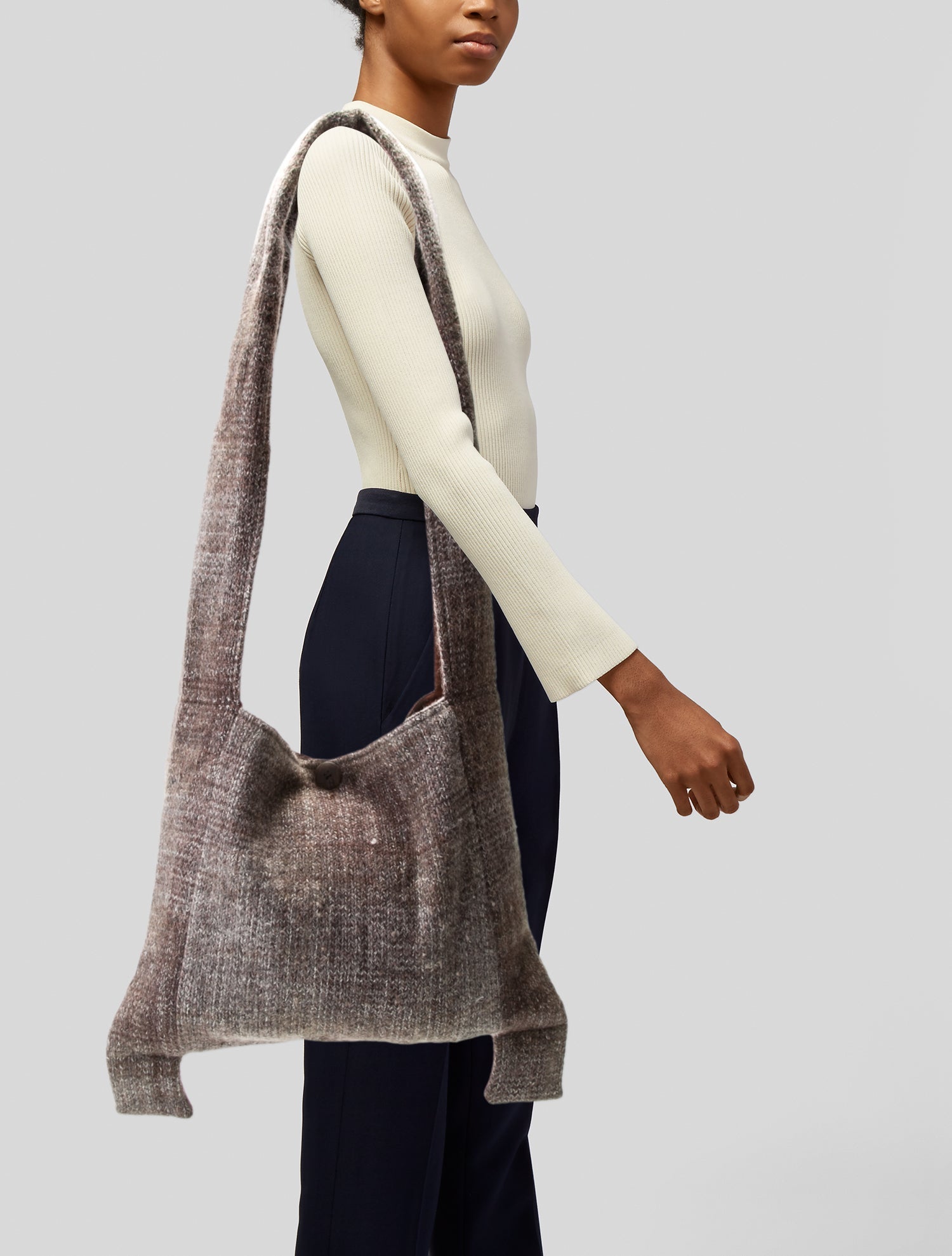 Missoni Wool Messenger Bag