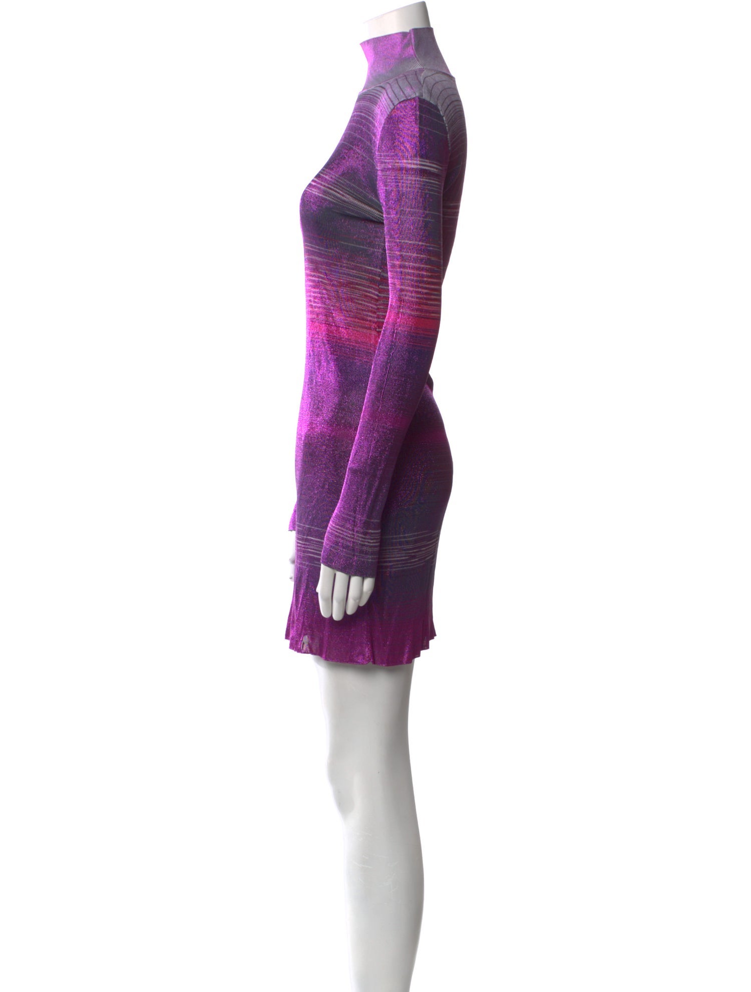 Missoni Mock Neck Mini Dress