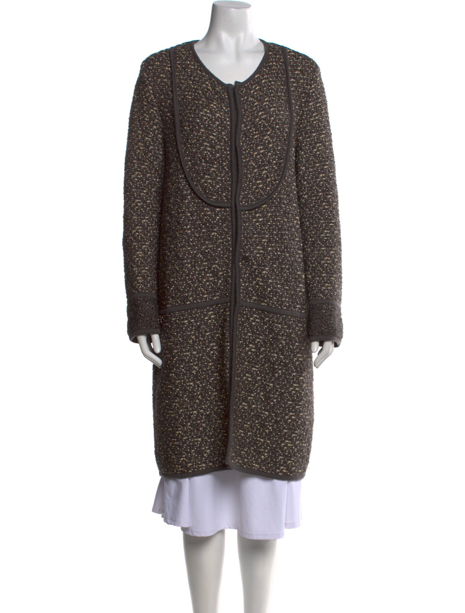 M Missoni Merino Wool Scoop Neck Sweater