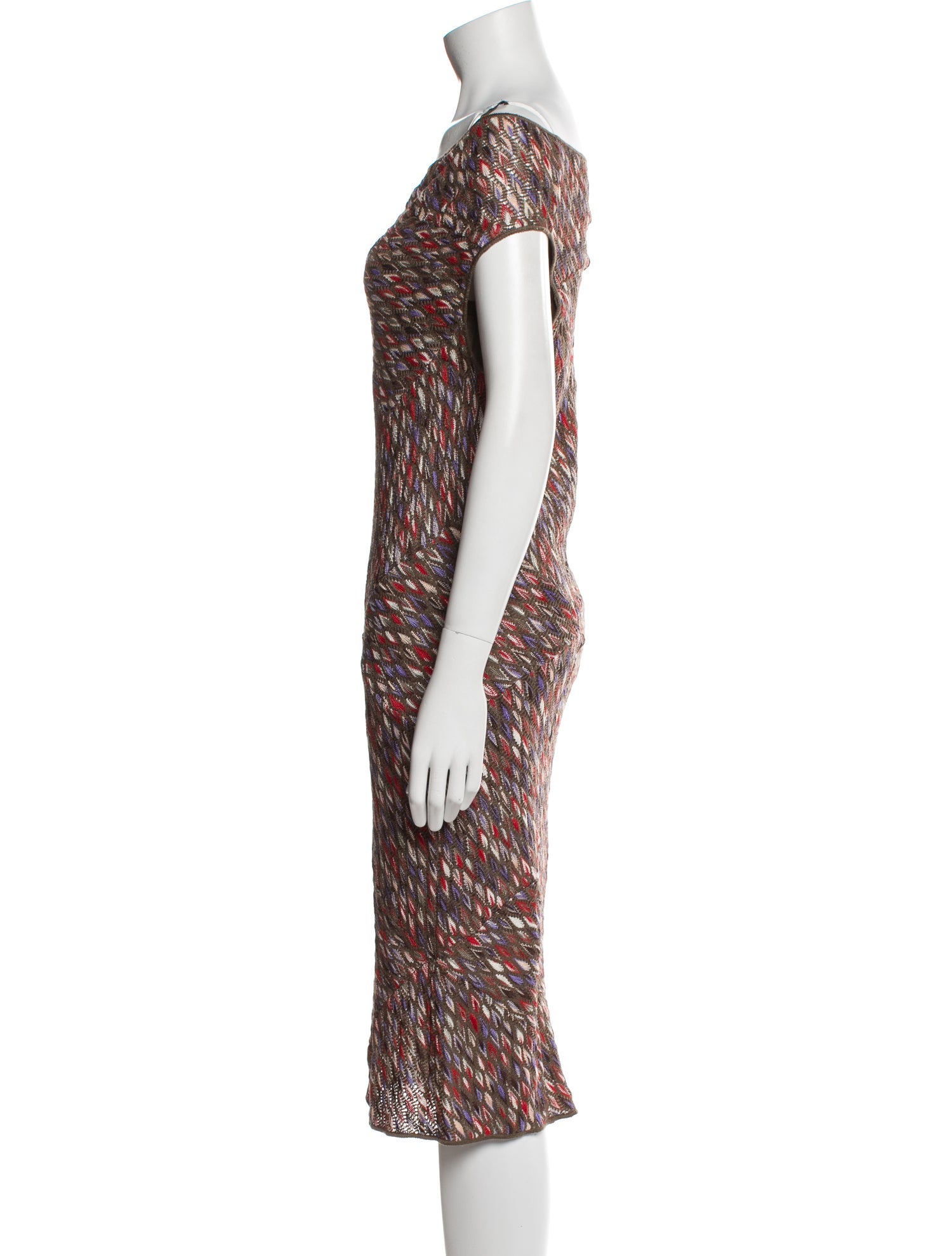 Missoni Printed Midi Length Dress