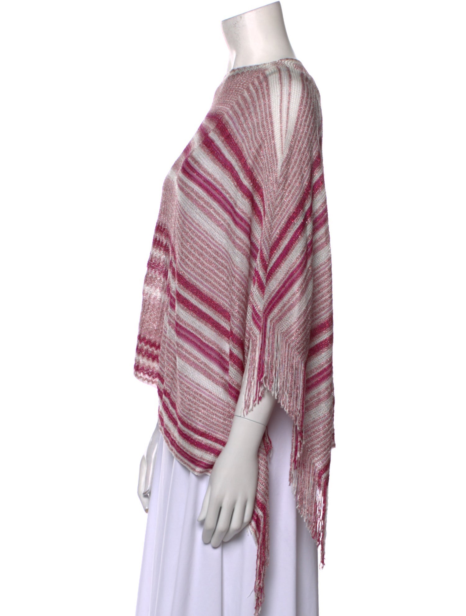 Missoni Striped Bateau Neckline Sweater