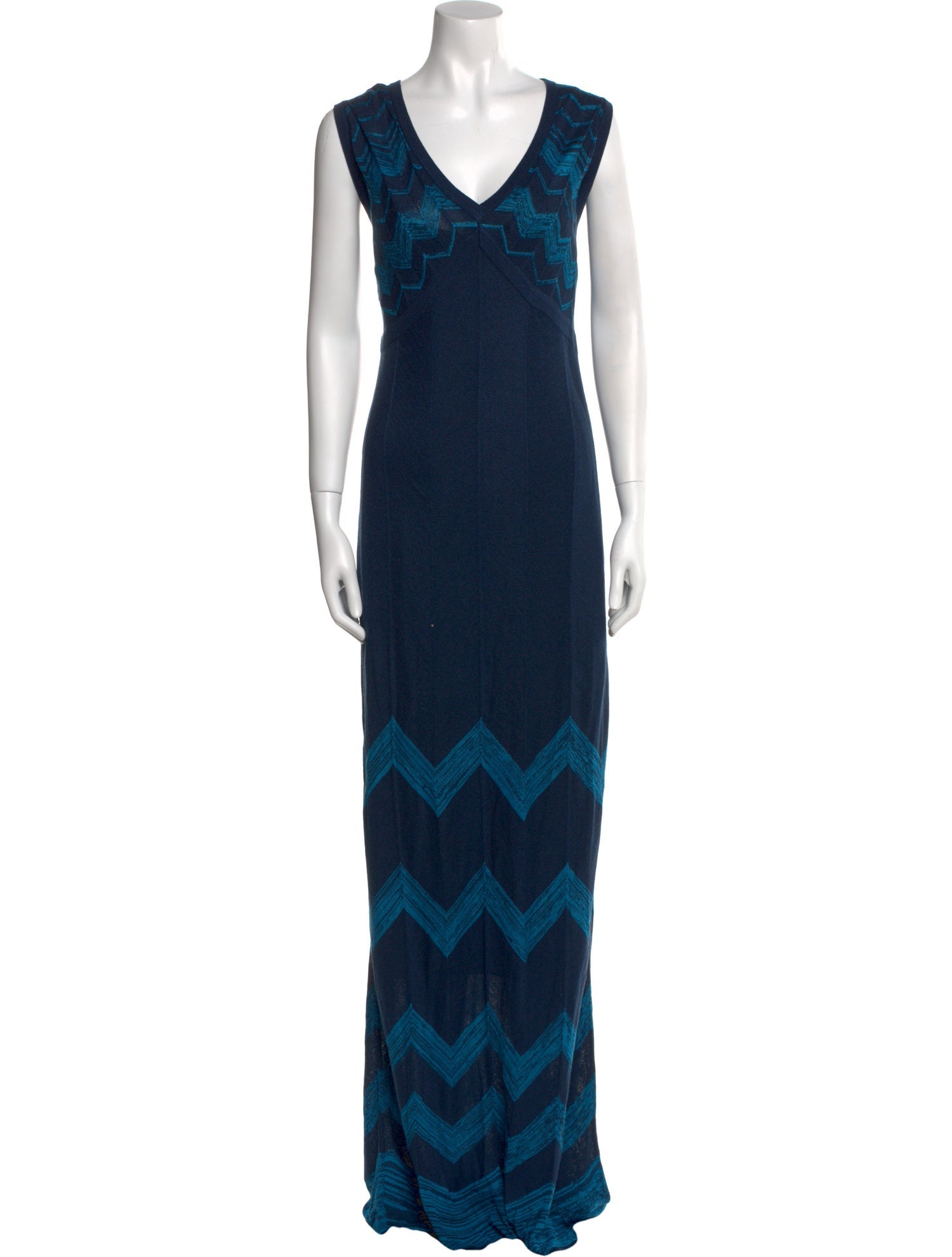 Missoni V-Neck Long Dress