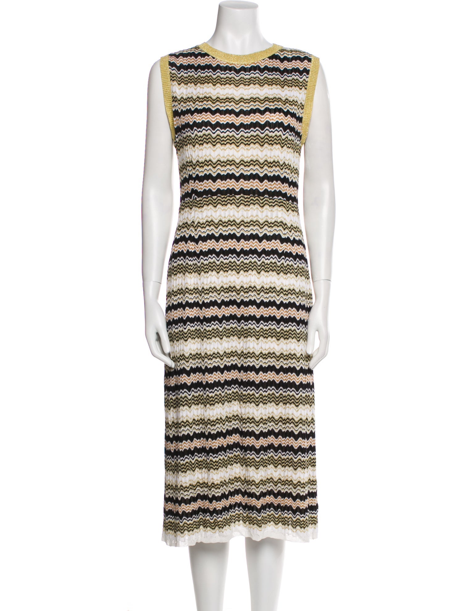 Missoni Striped Midi Length Dress