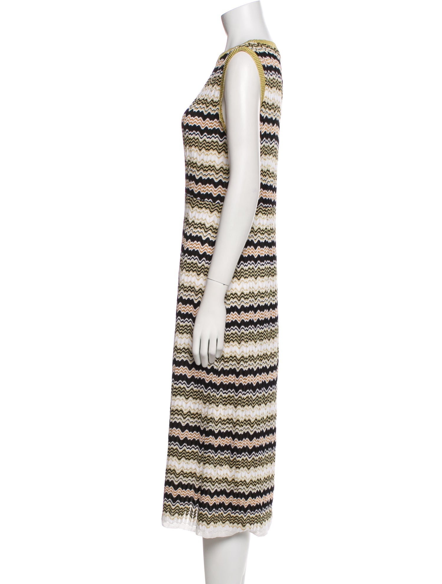 Missoni Striped Midi Length Dress