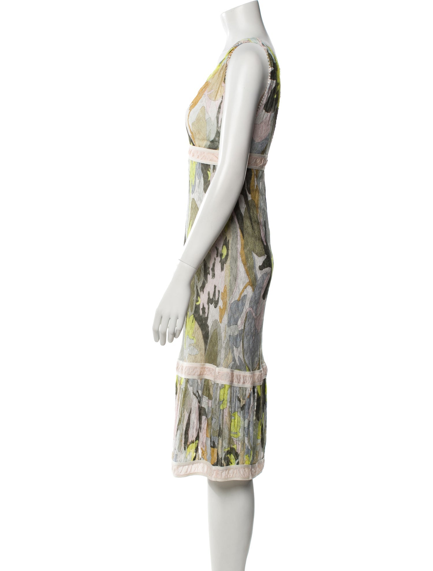 Missoni Printed Knee-Length Dress