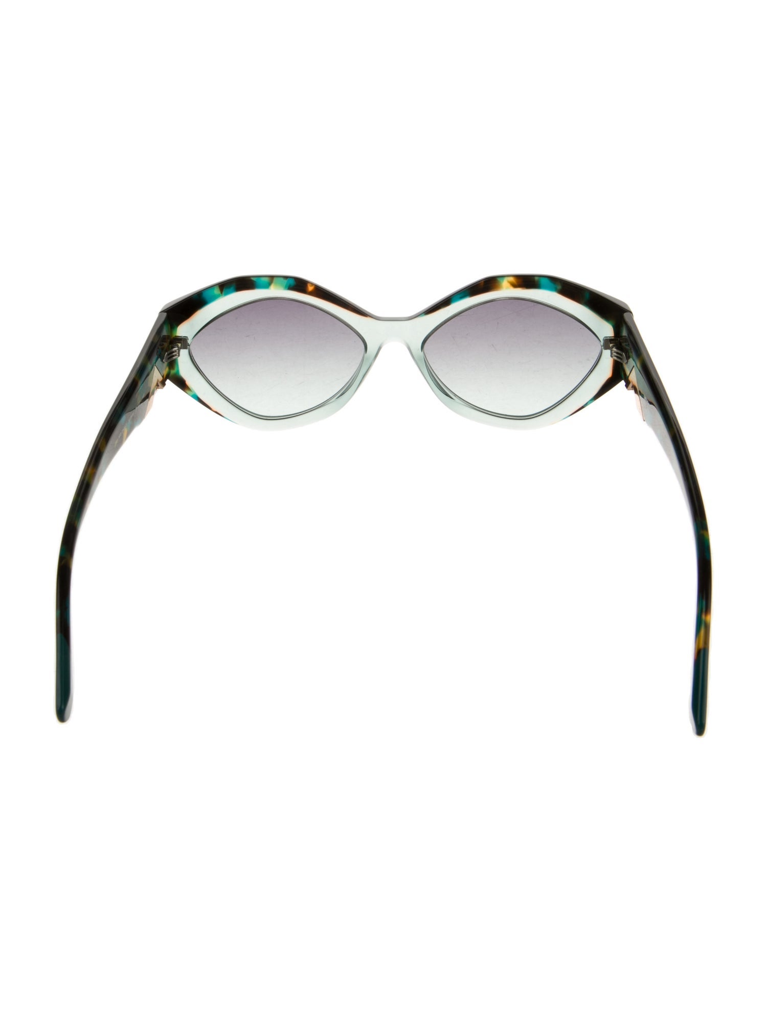 Missoni Round Gradient Sunglasses