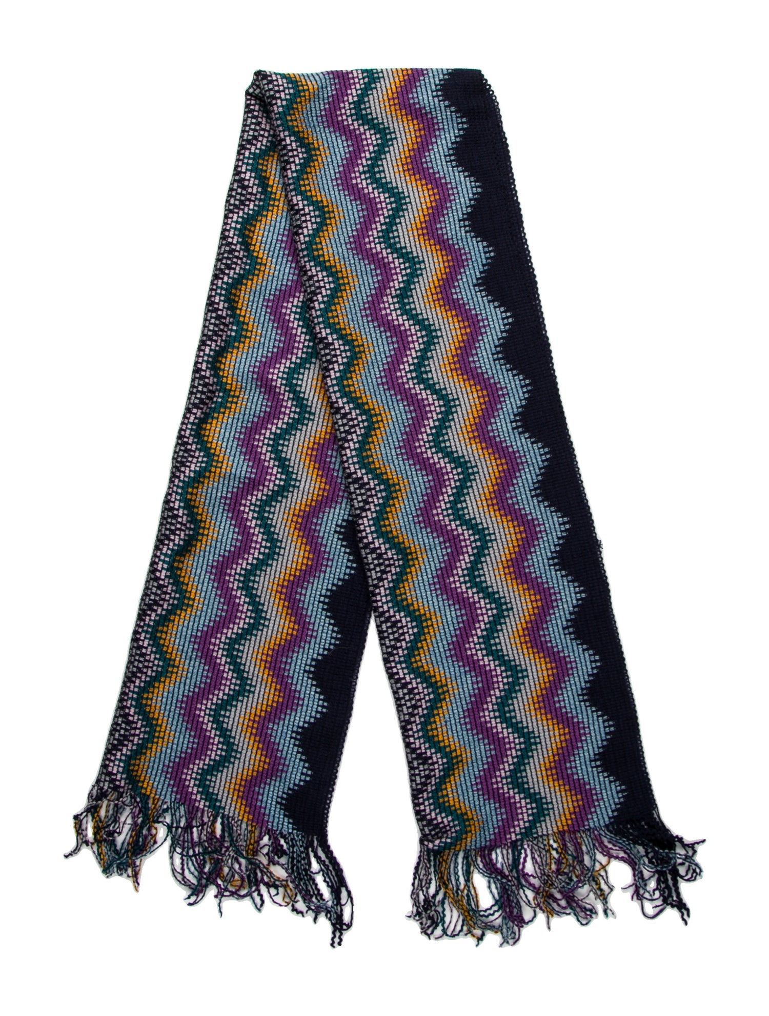 Missoni Wool Printed Shawl