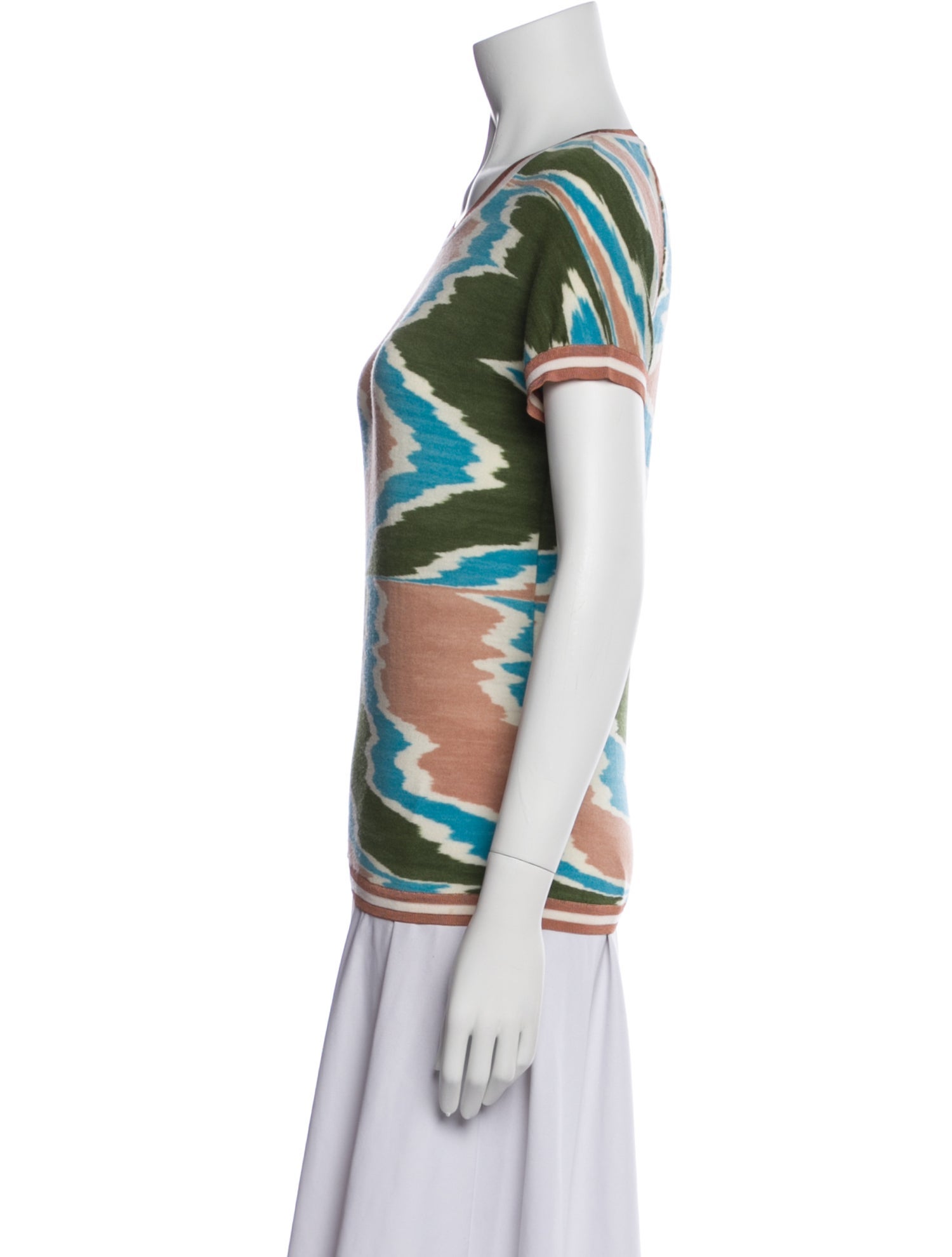 Missoni Printed Scoop Neck T-Shirt