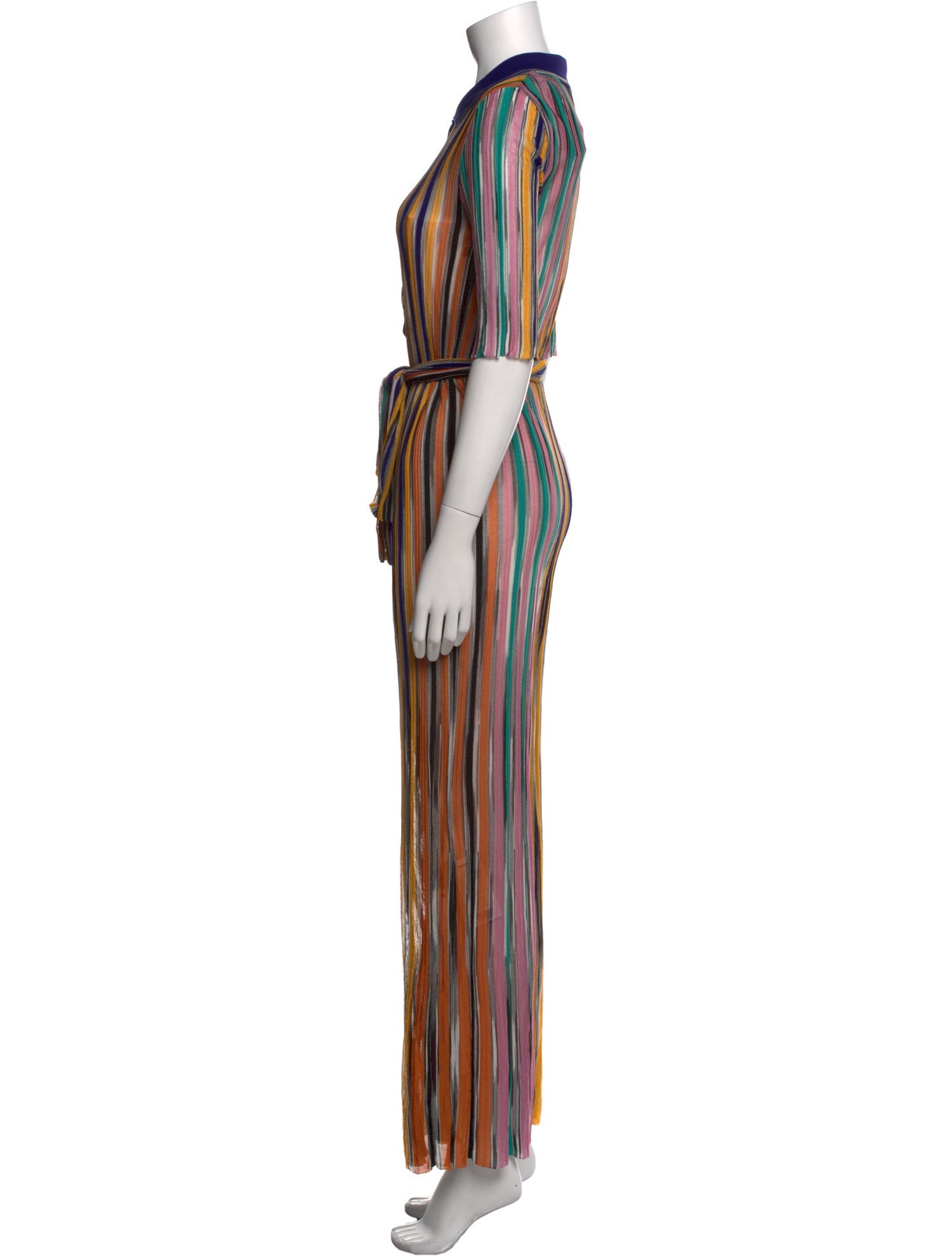 Missoni Silk Striped Jumpsuit w/ Tags