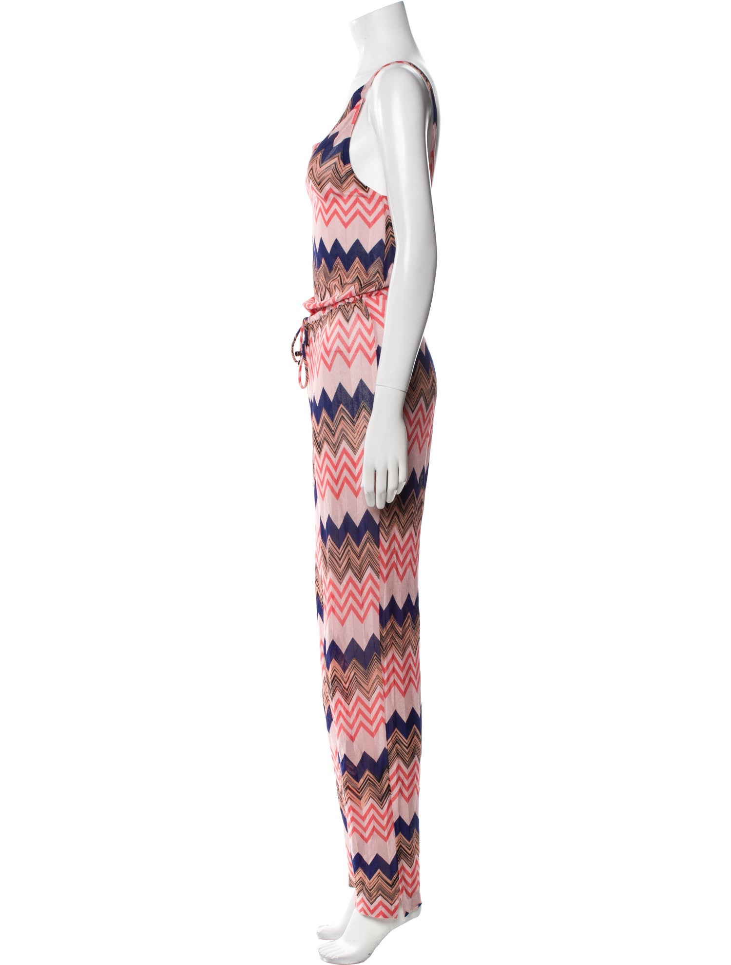 Missoni Striped V-Neck Jumpsuit