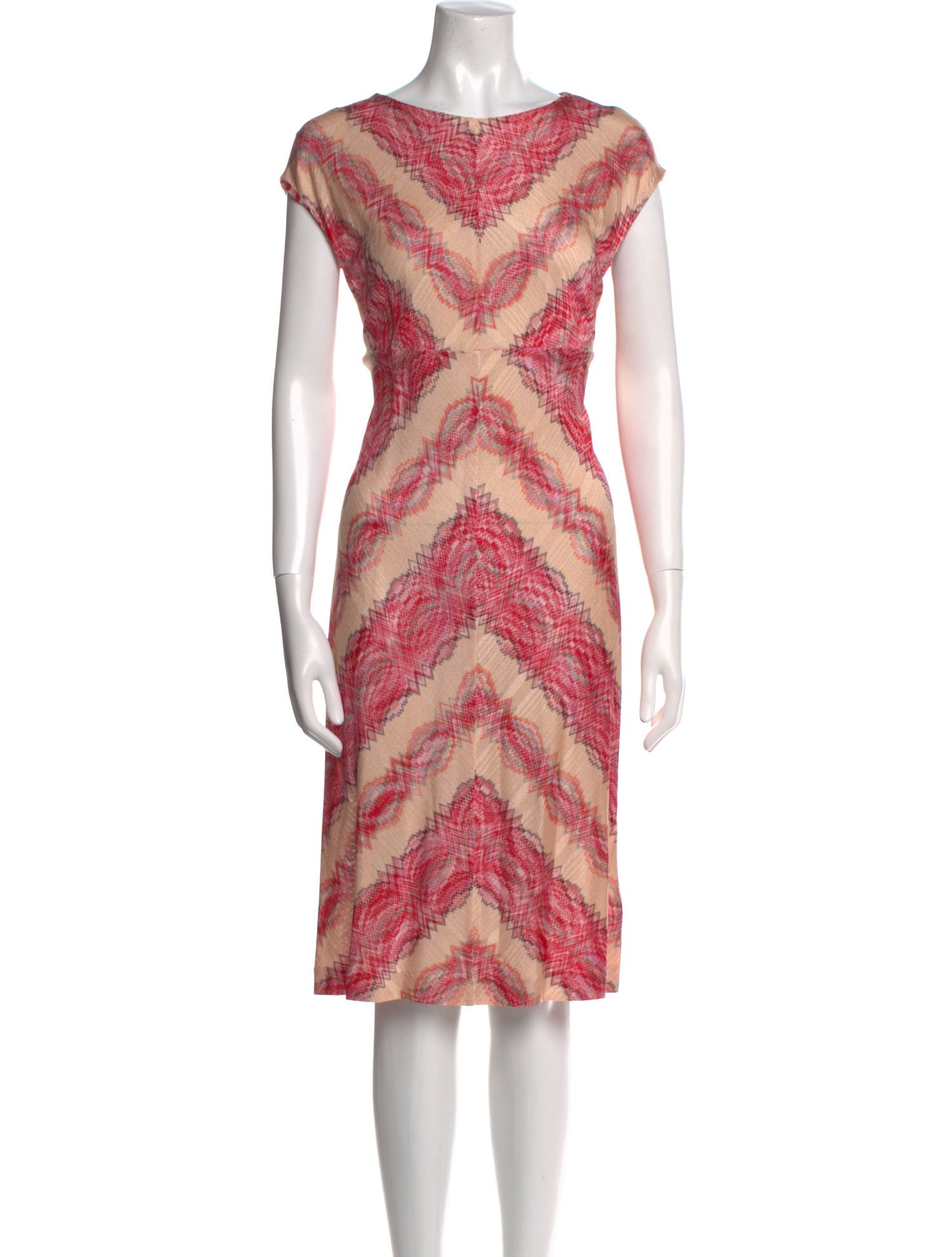 Missoni Printed Midi Length Dress