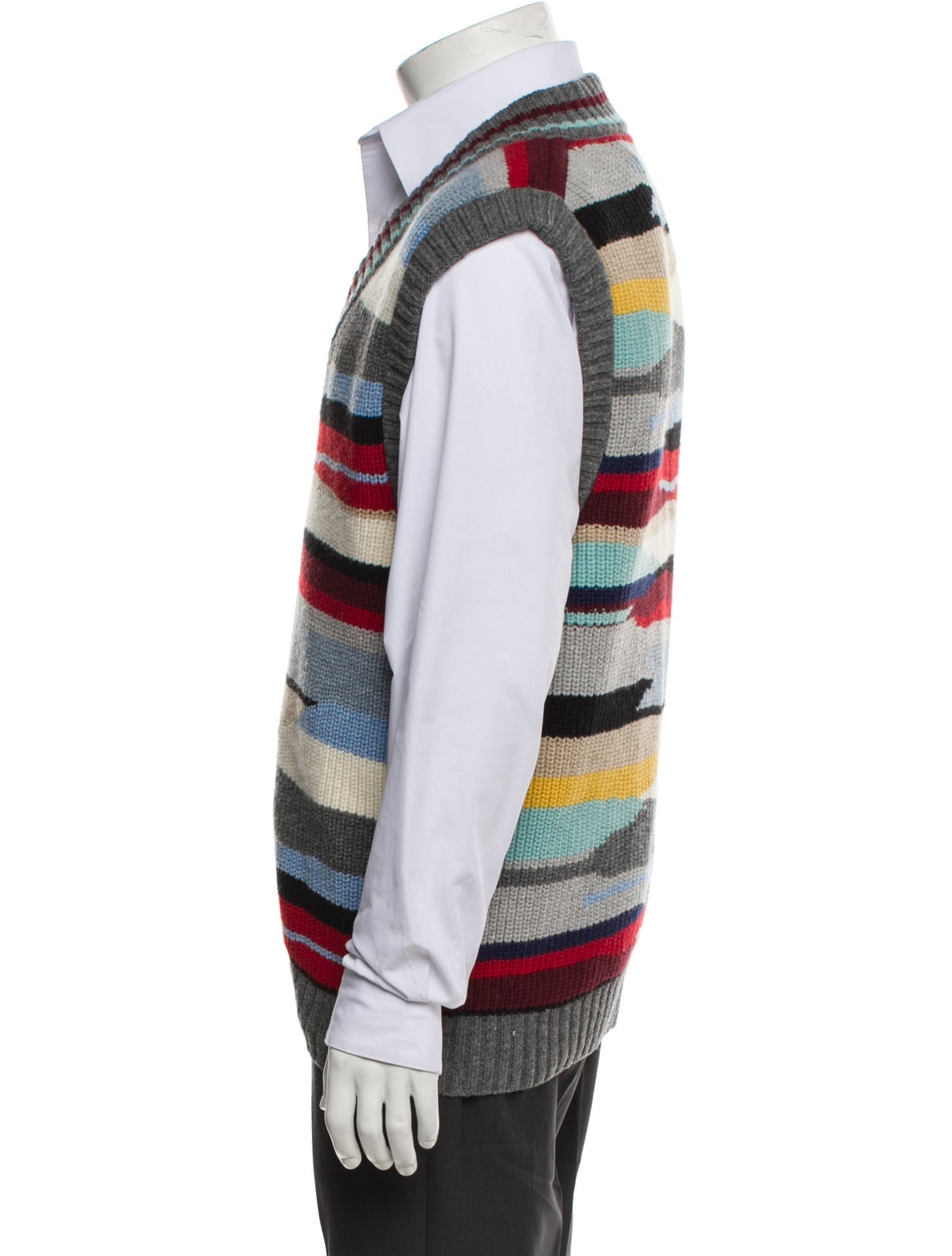 Missoni Wool Striped Sweater Vest
