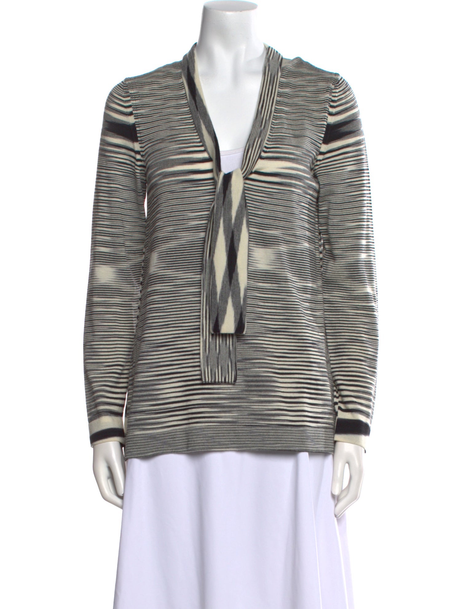 Missoni Striped V-Neck Sweater