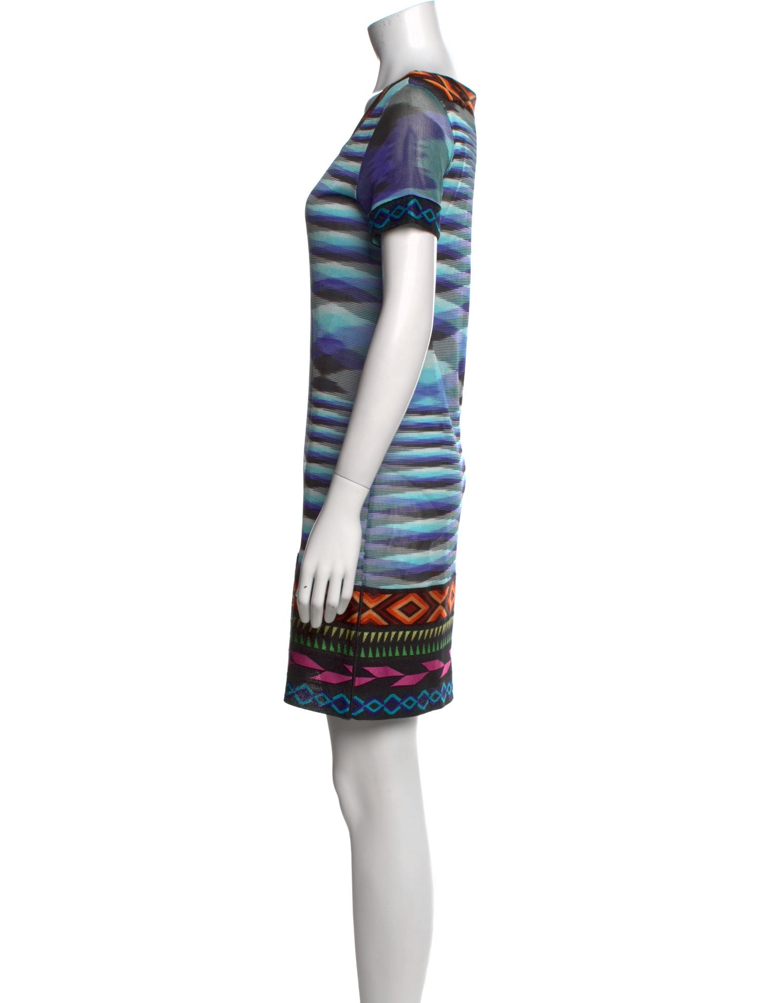Missoni Striped Mini Dress