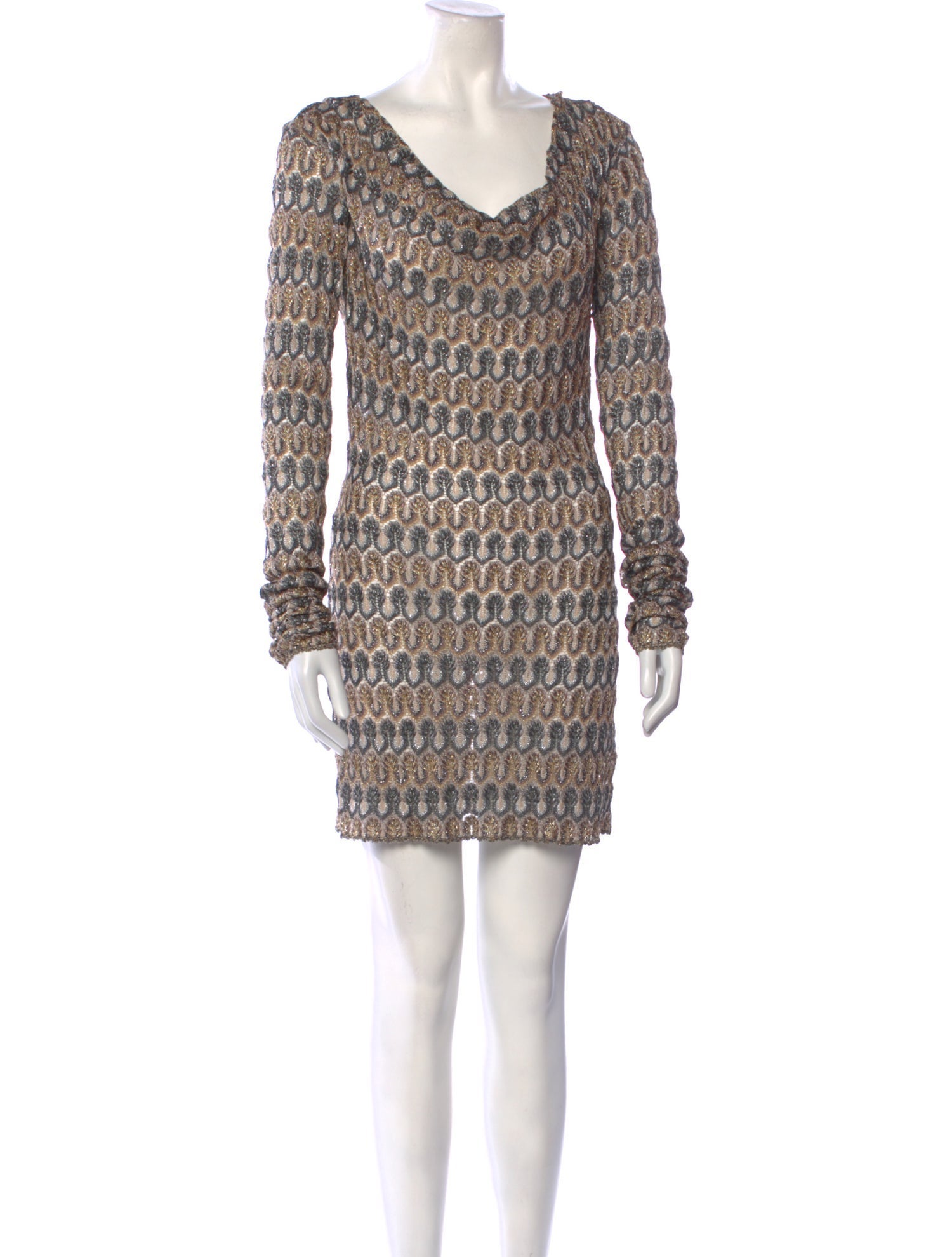 Missoni Patterned Mini Dress