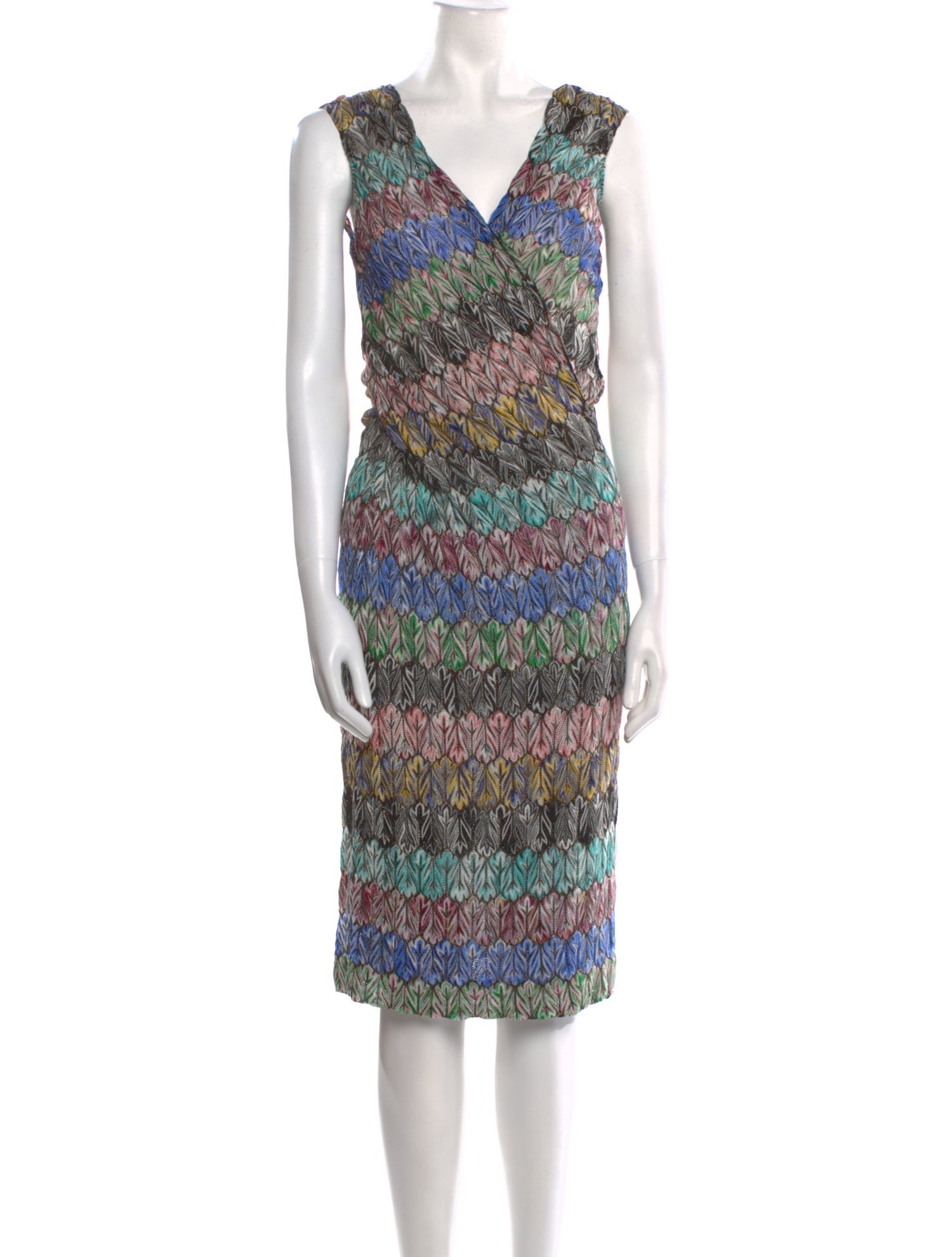 Missoni Printed Knee-Length Dress