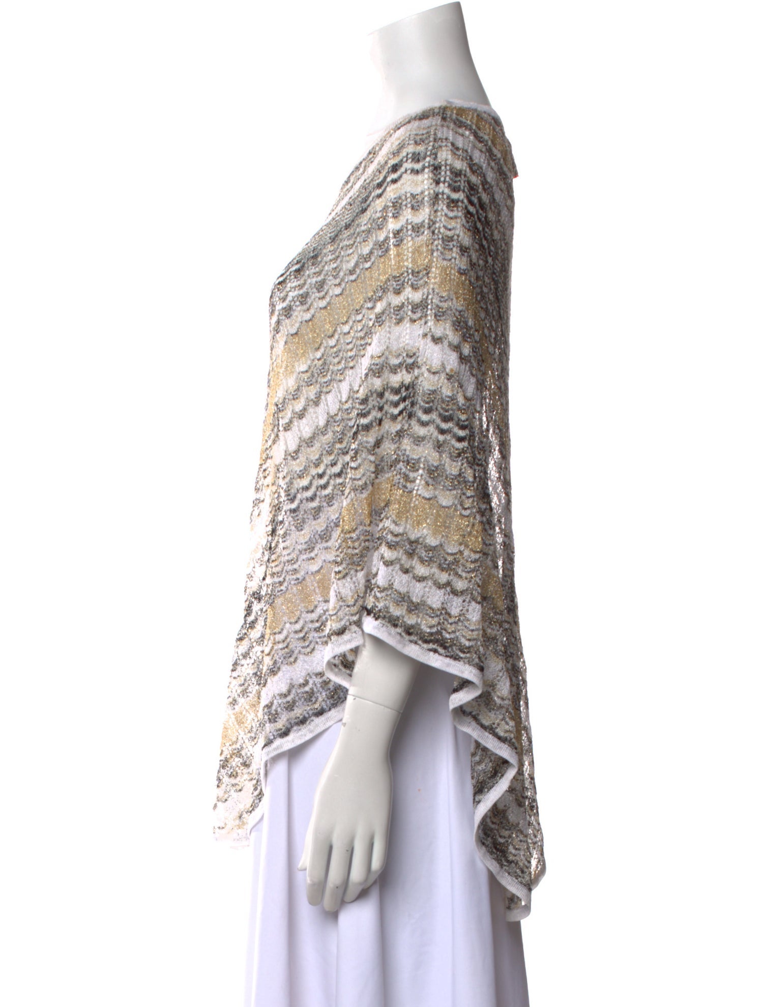 Missoni Striped Scoop Neck Sweater