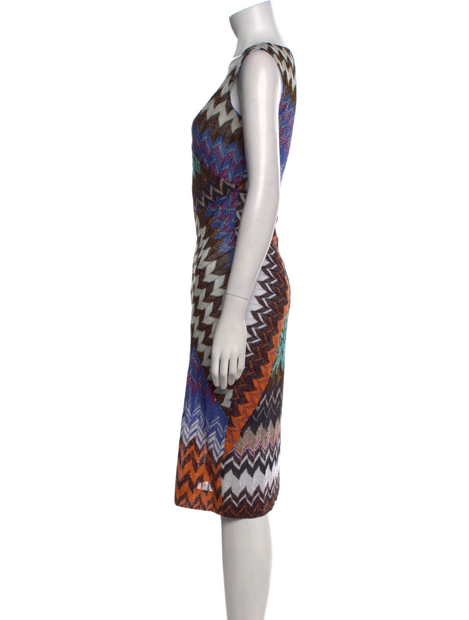 Missoni Printed Midi Length Dress
