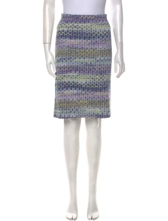 Missoni Striped Knee-Length Skirt