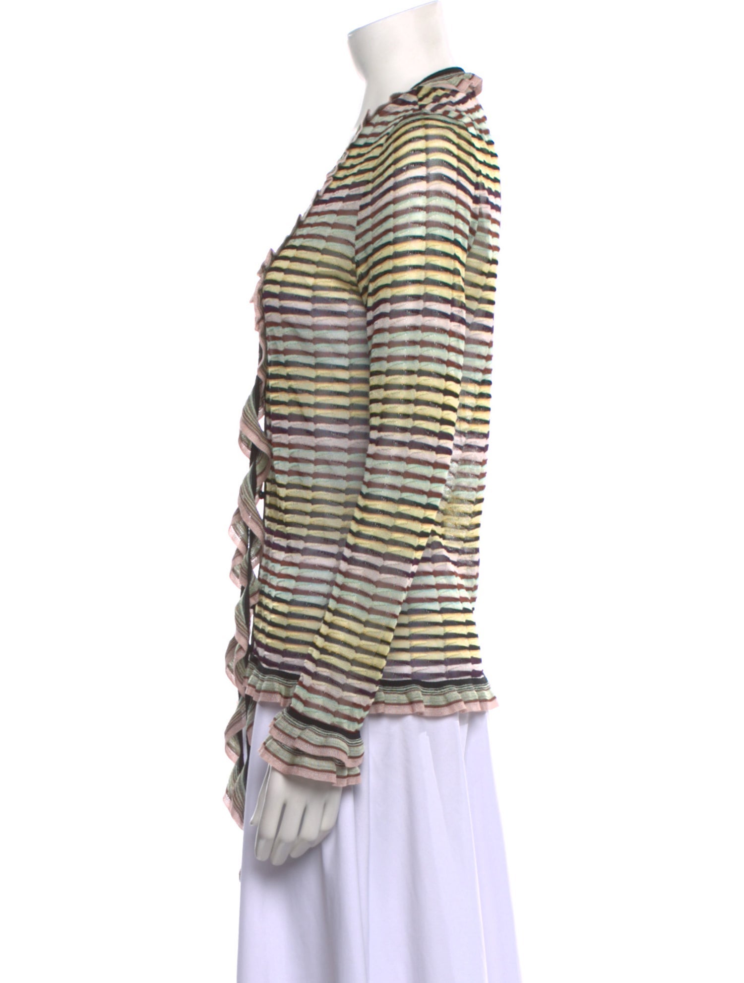 Missoni Striped V-Neck Sweater