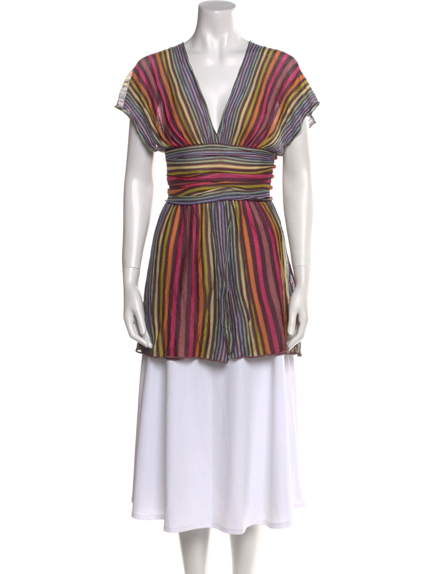 Missoni Striped V-Neck Tunic