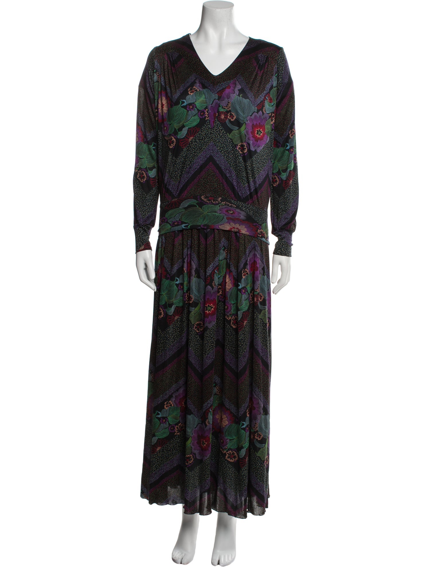 Missoni Silk Floral Print Skirt Set