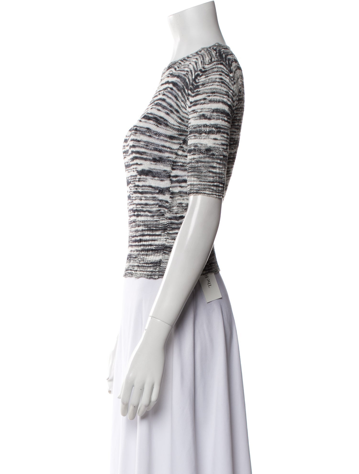 Missoni Striped Scoop Neck Sweater