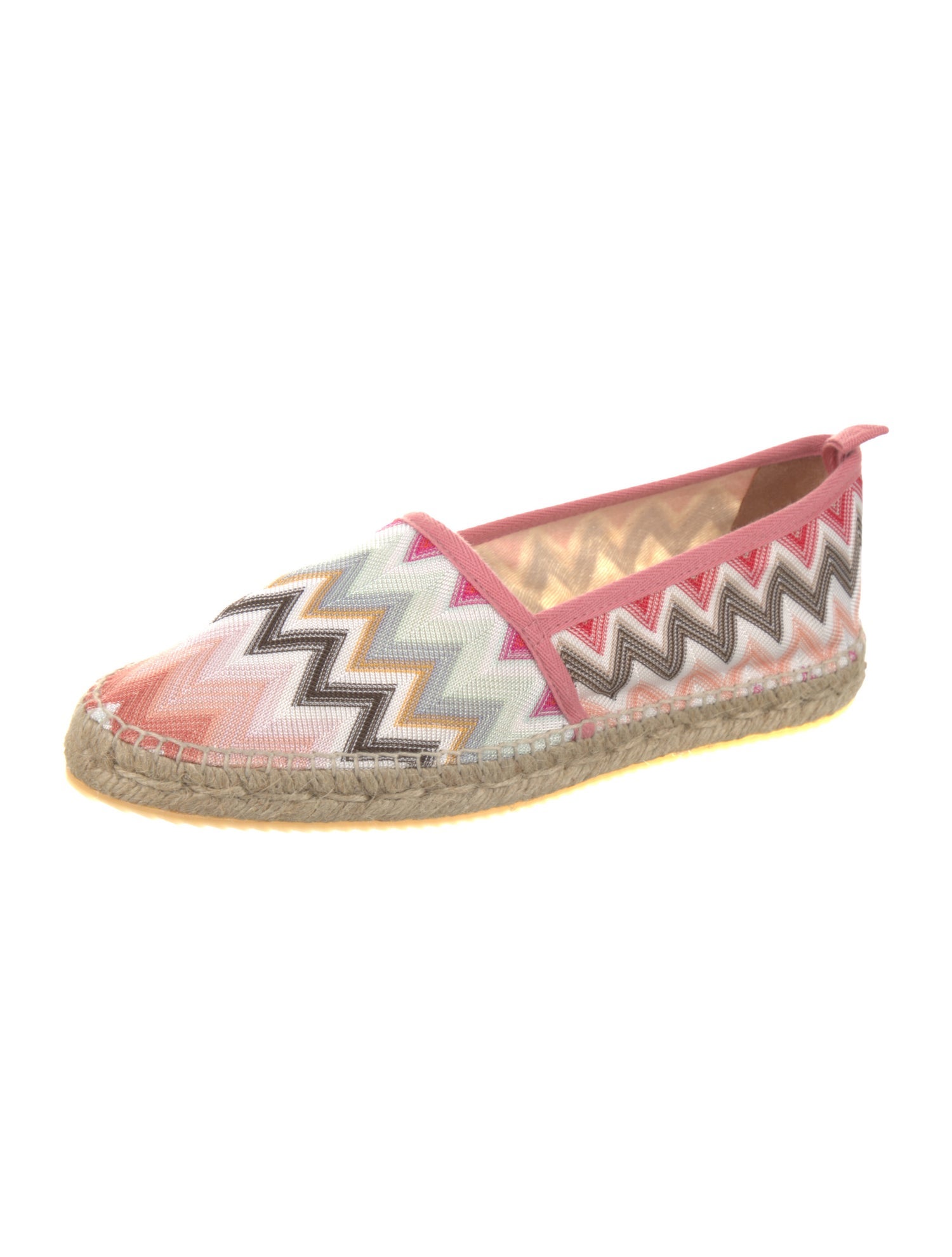 Missoni Printed Braided Accents Espadrilles