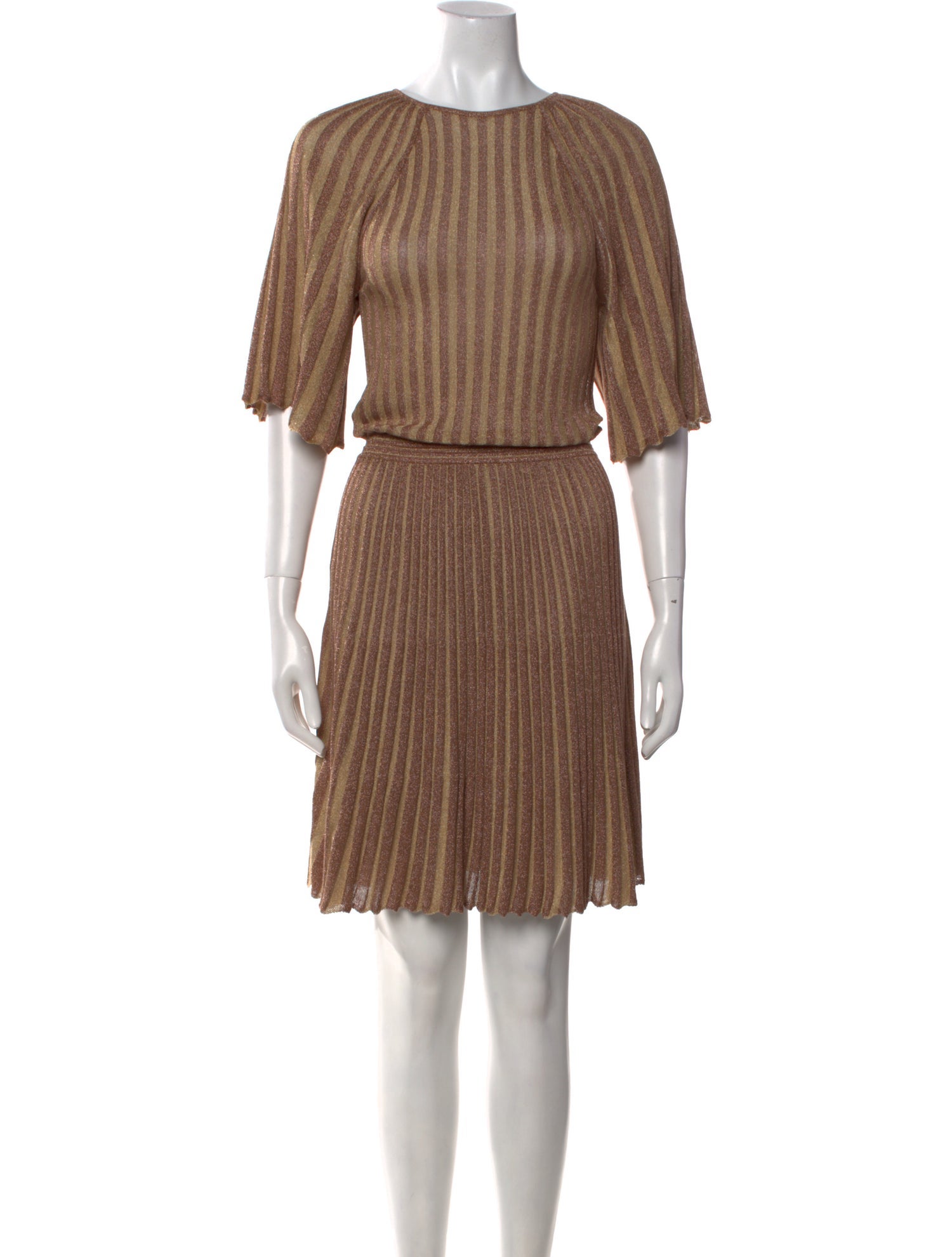 Missoni Striped Knee-Length Dress