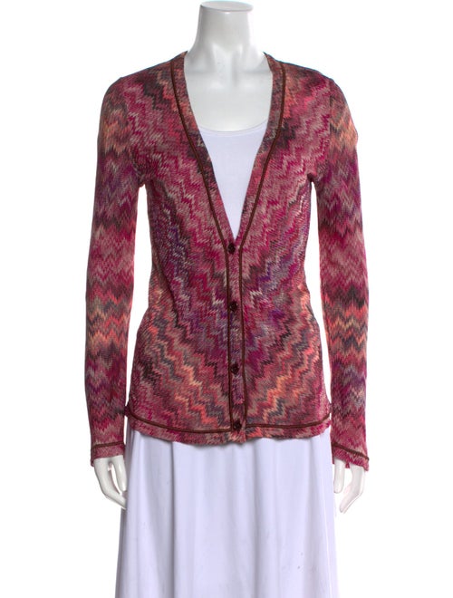 Missoni Printed V-Neck Sweater