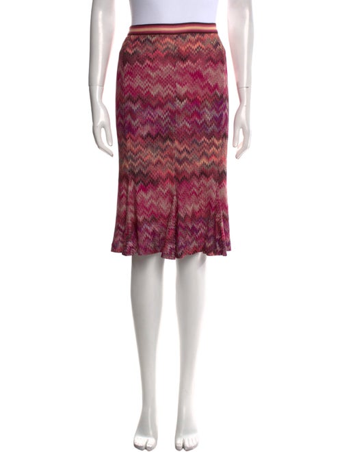 Missoni Printed Knee-Length Skirt