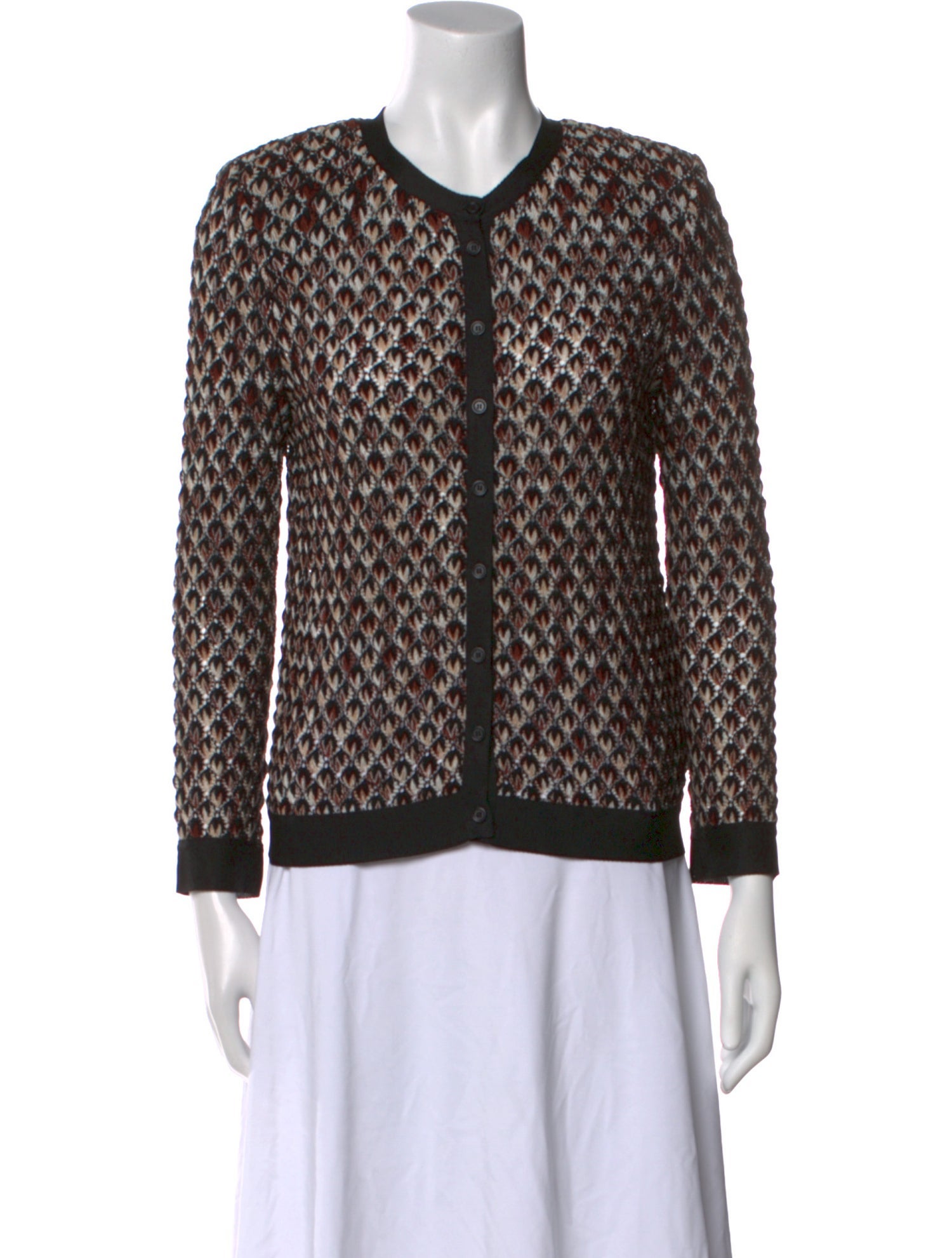 Missoni Printed Crew Neck Sweater