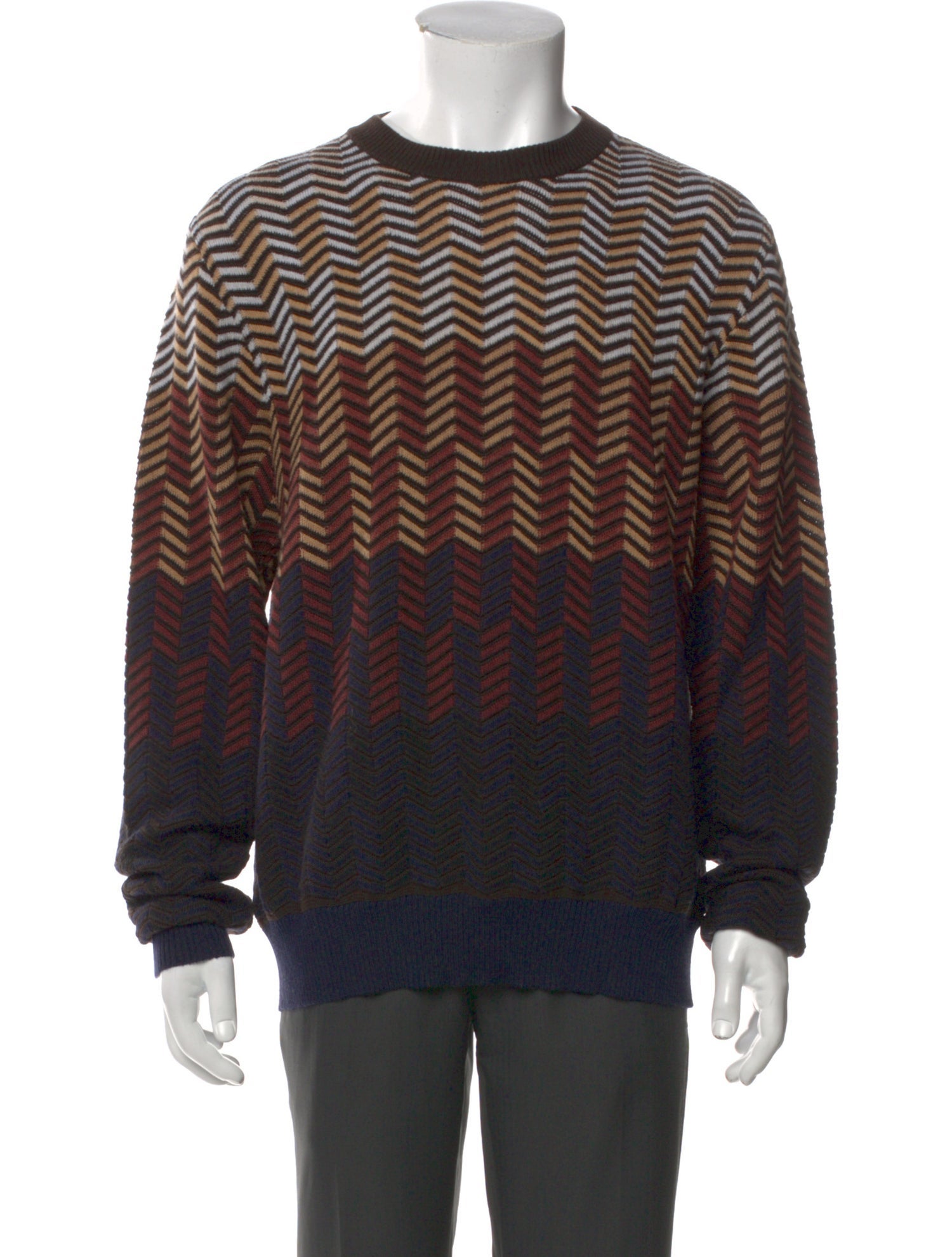 Missoni Virgin Wool Printed Pullover