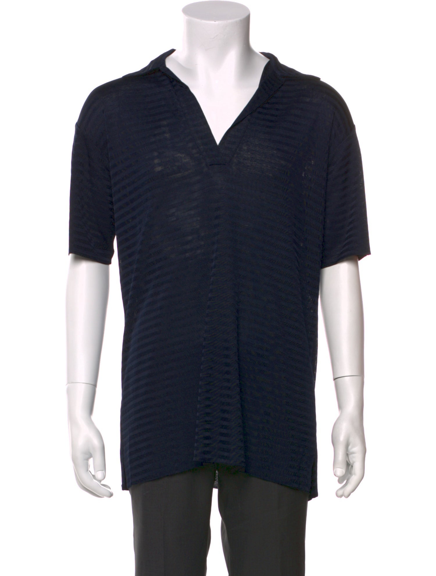 Missoni Collar Short Sleeve Polo Shirt