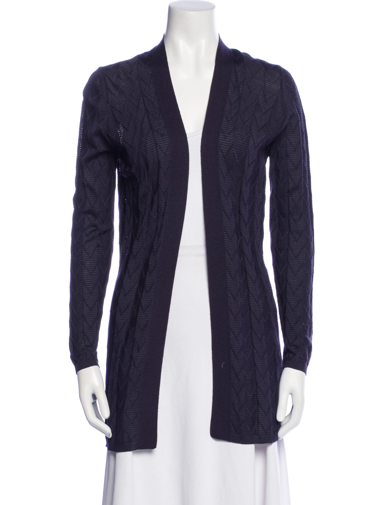 Missoni Wool Open Front Sweater