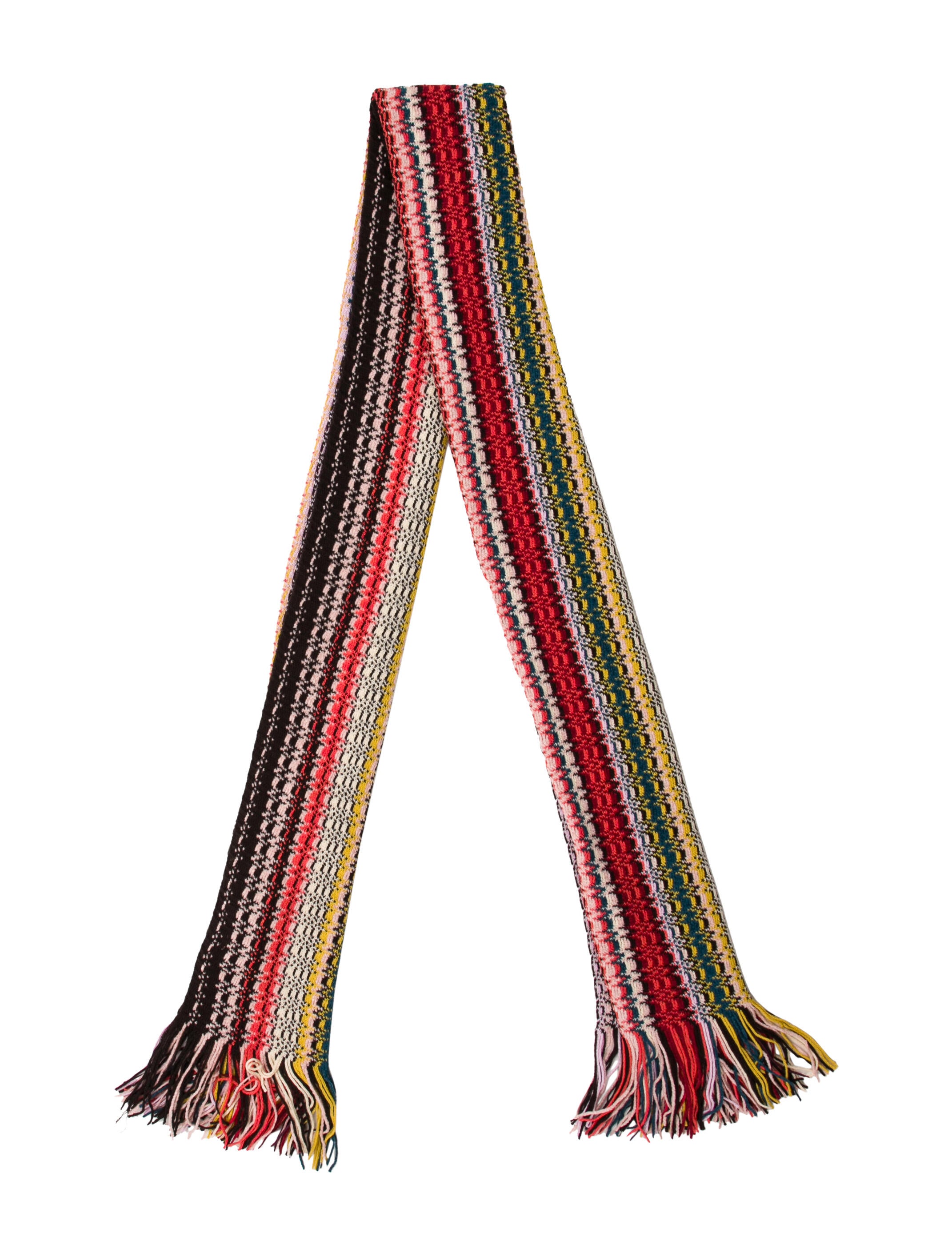 Missoni Acrylic Striped Scarf w/ Tags