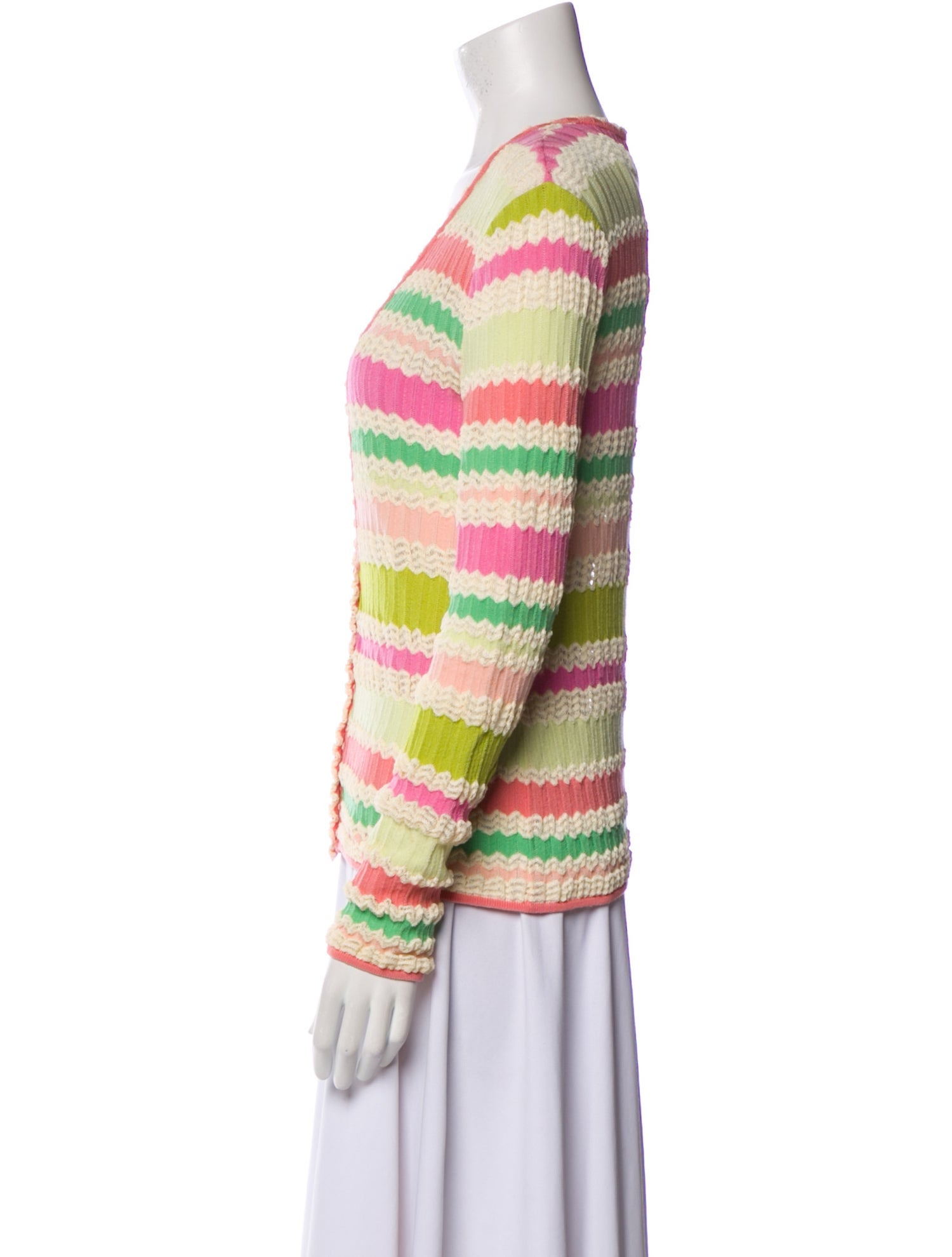 Missoni Striped V-Neck Top