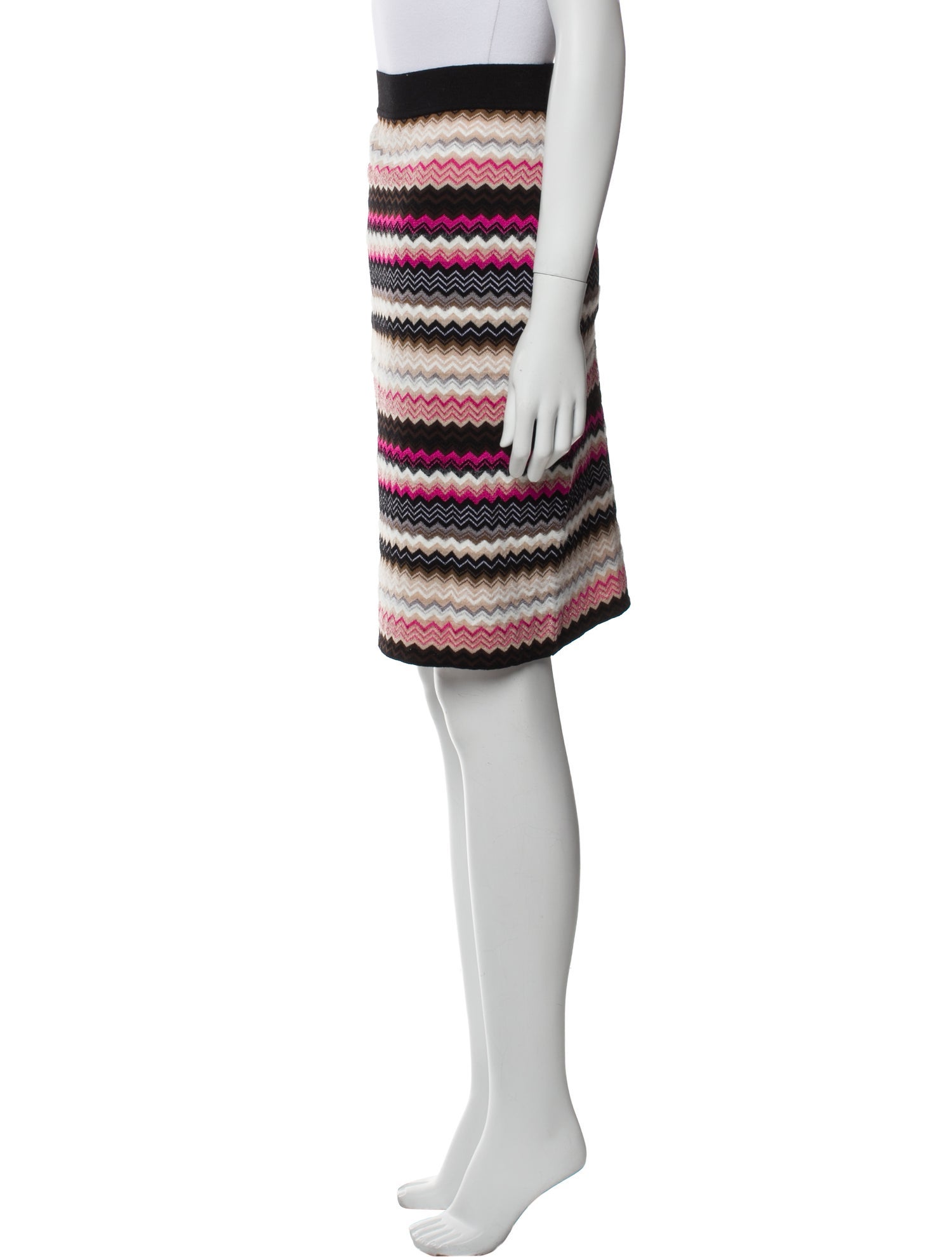 Missoni Striped Knee-Length Skirt w/ Tags