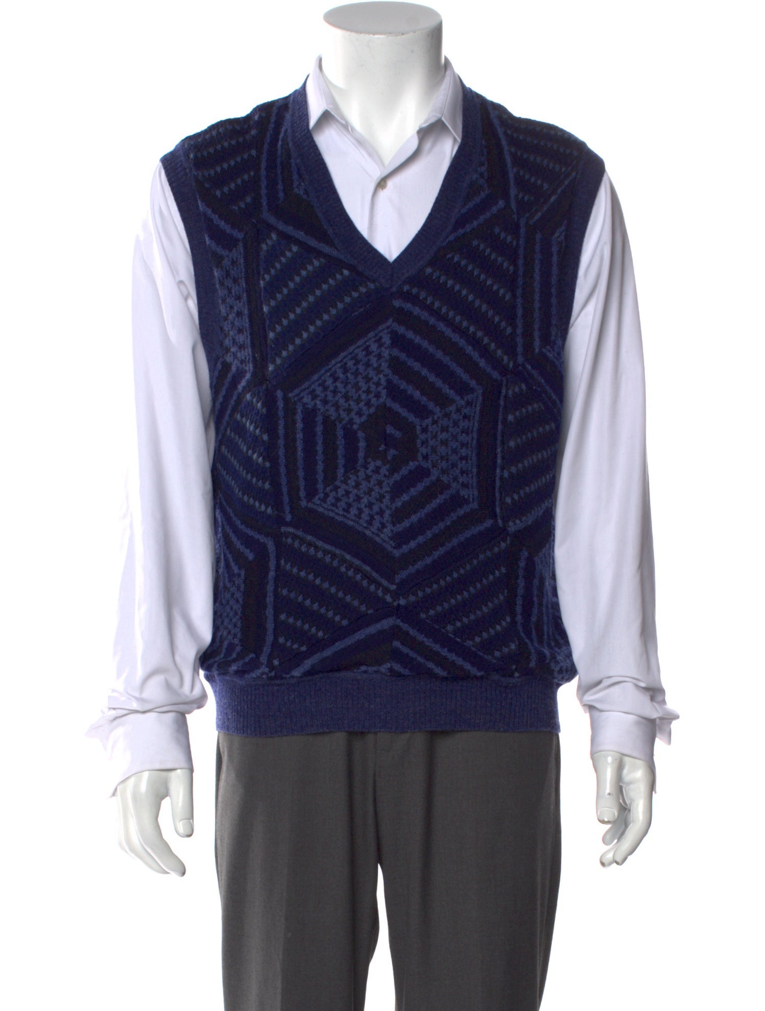 Missoni Printed V-Neck Sweater Vest